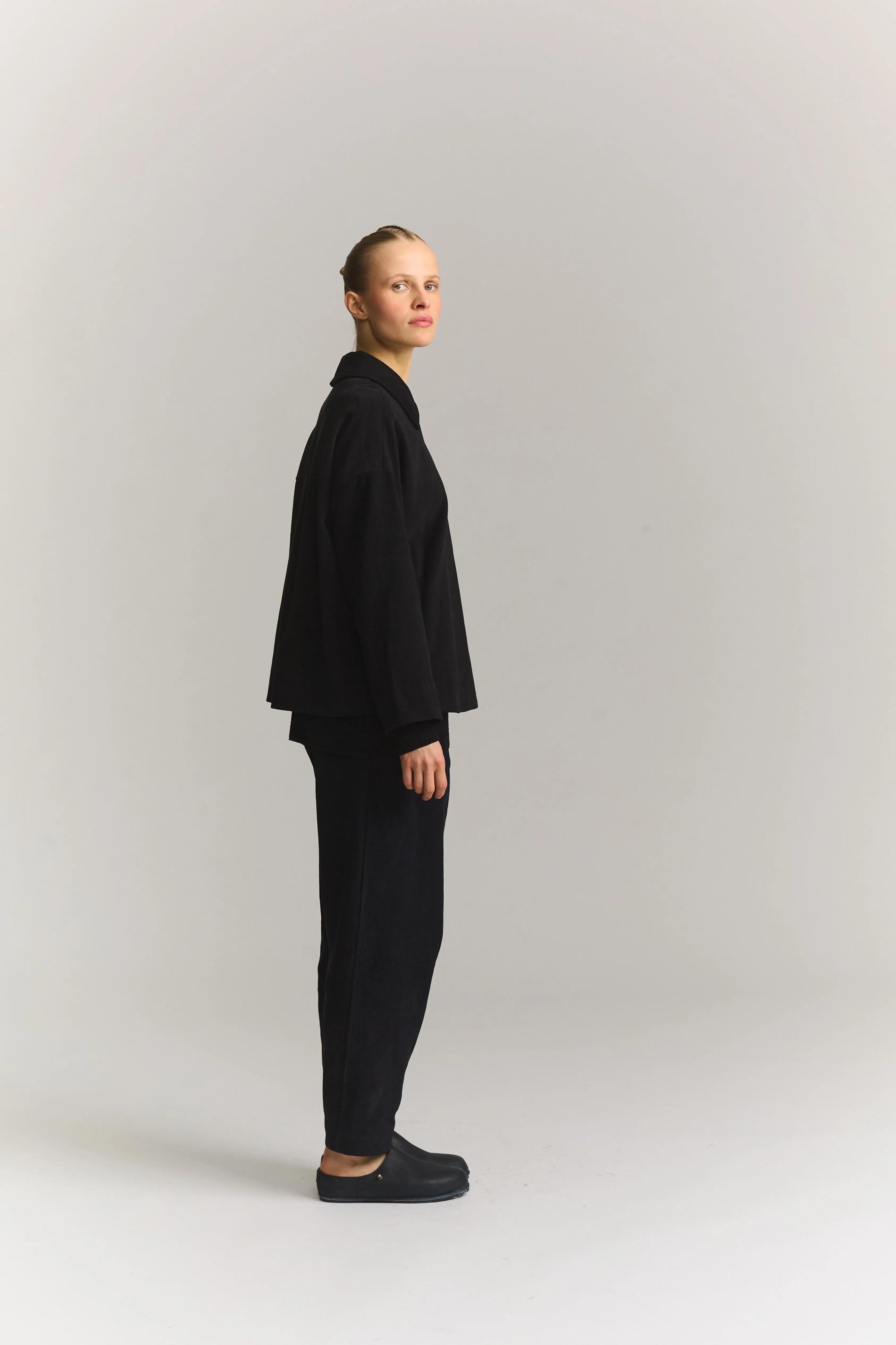 JULIETTE JACKET - SOFTY - BLACK sold by Casey Casey product image thumbnail 5