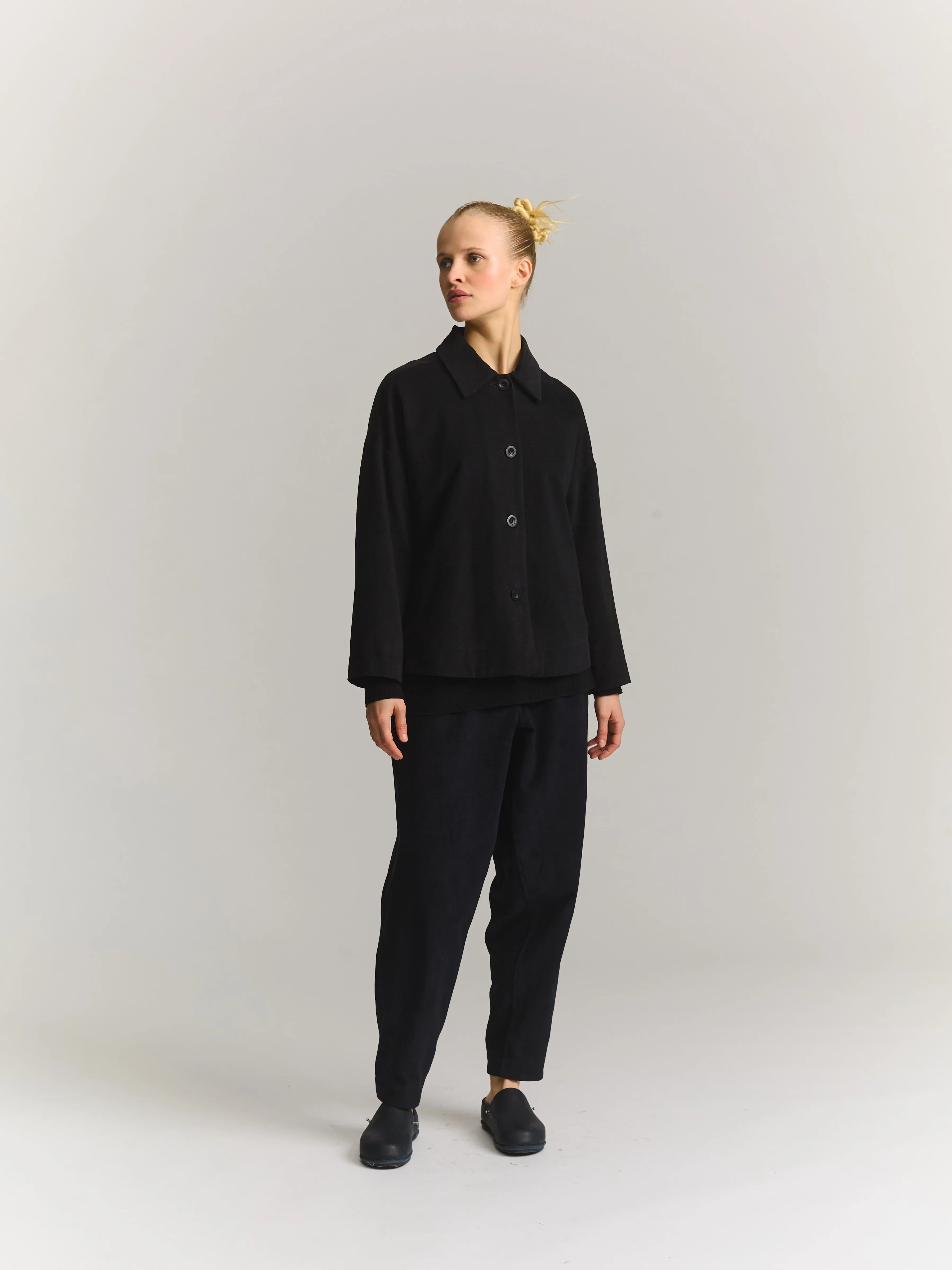 JULIETTE JACKET - SOFTY - BLACK sold by Casey Casey product image thumbnail 4