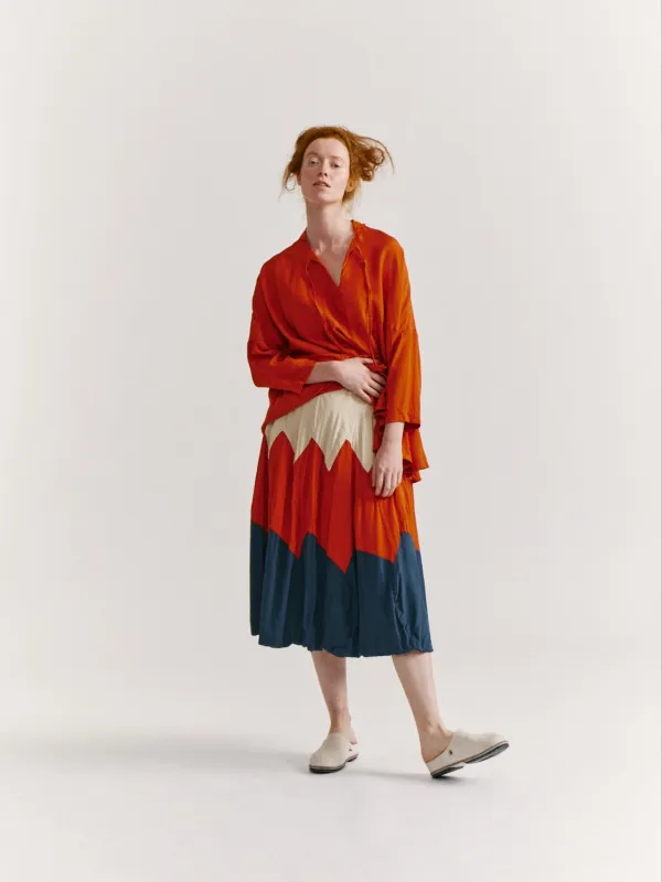 HALLES TOP - TULIPY - FLAME made by Casey Casey