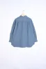 HAMNET SHIRT POCKET PATCHWORK - STORM sold by Casey Casey Womens