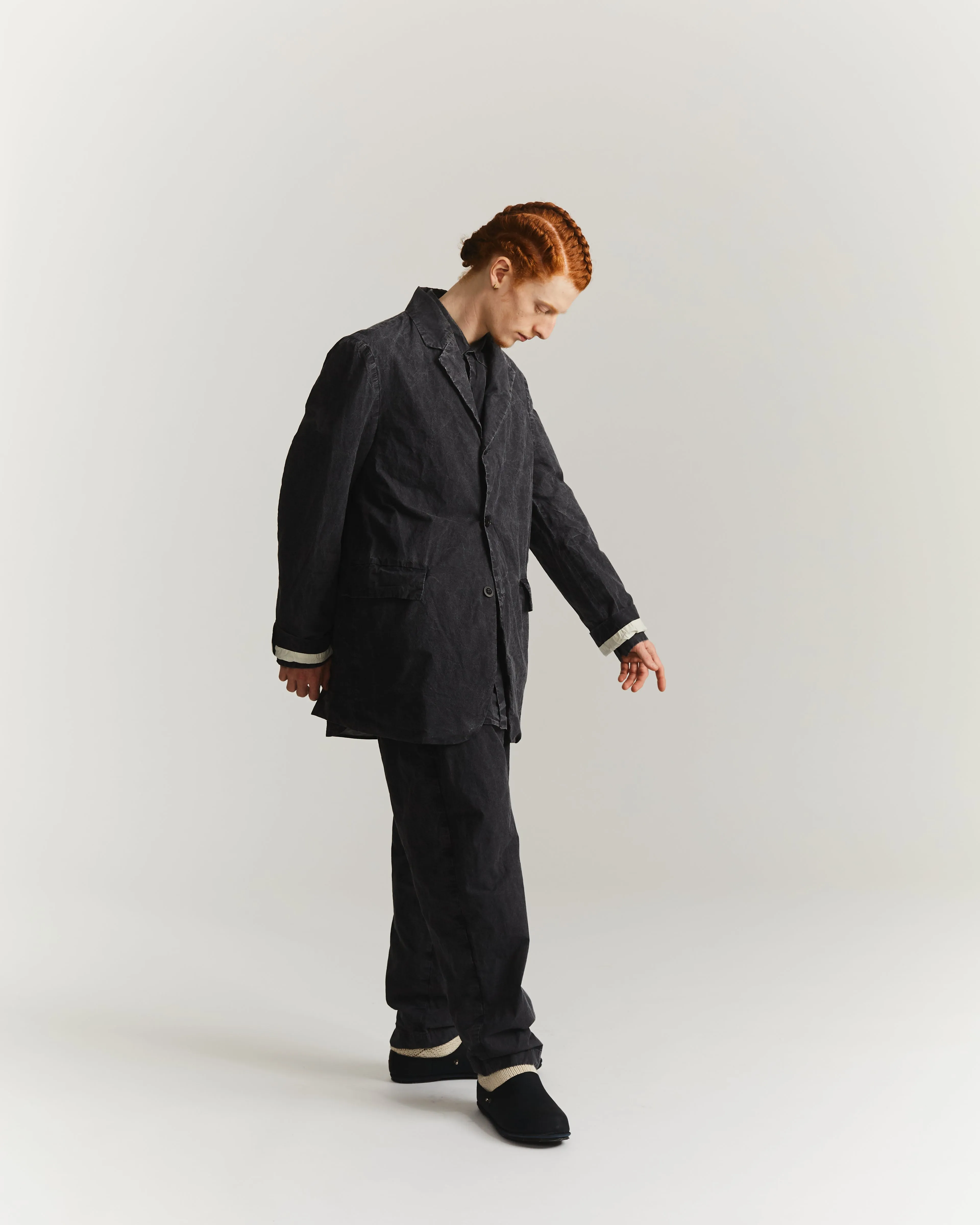 J JACKET - PRINT UNI - BLACK sold by Casey Casey product image thumbnail 2