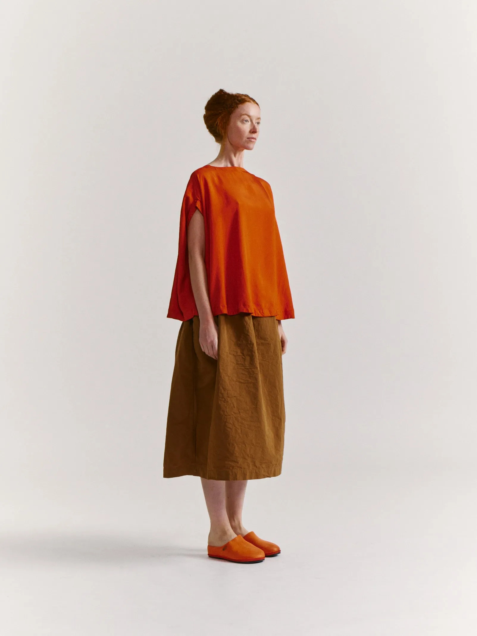 FRANCESCA TOP - TULIPY - FLAME sold by Casey Casey Womens product image thumbnail 4