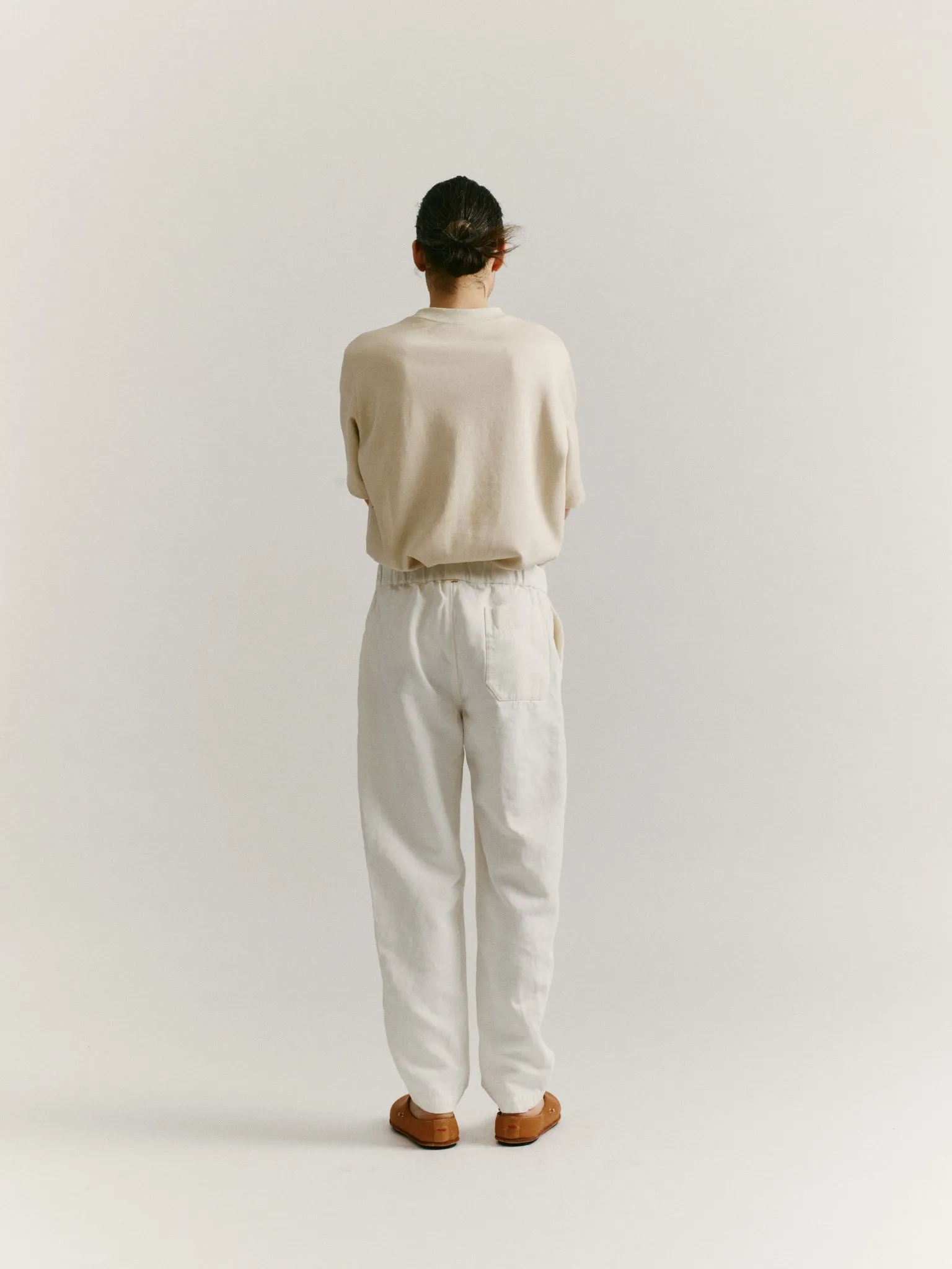 JOG AH MILITAIRE PANT - CLEANY - OFF WHITE sold by Casey Casey Womens product image thumbnail 3