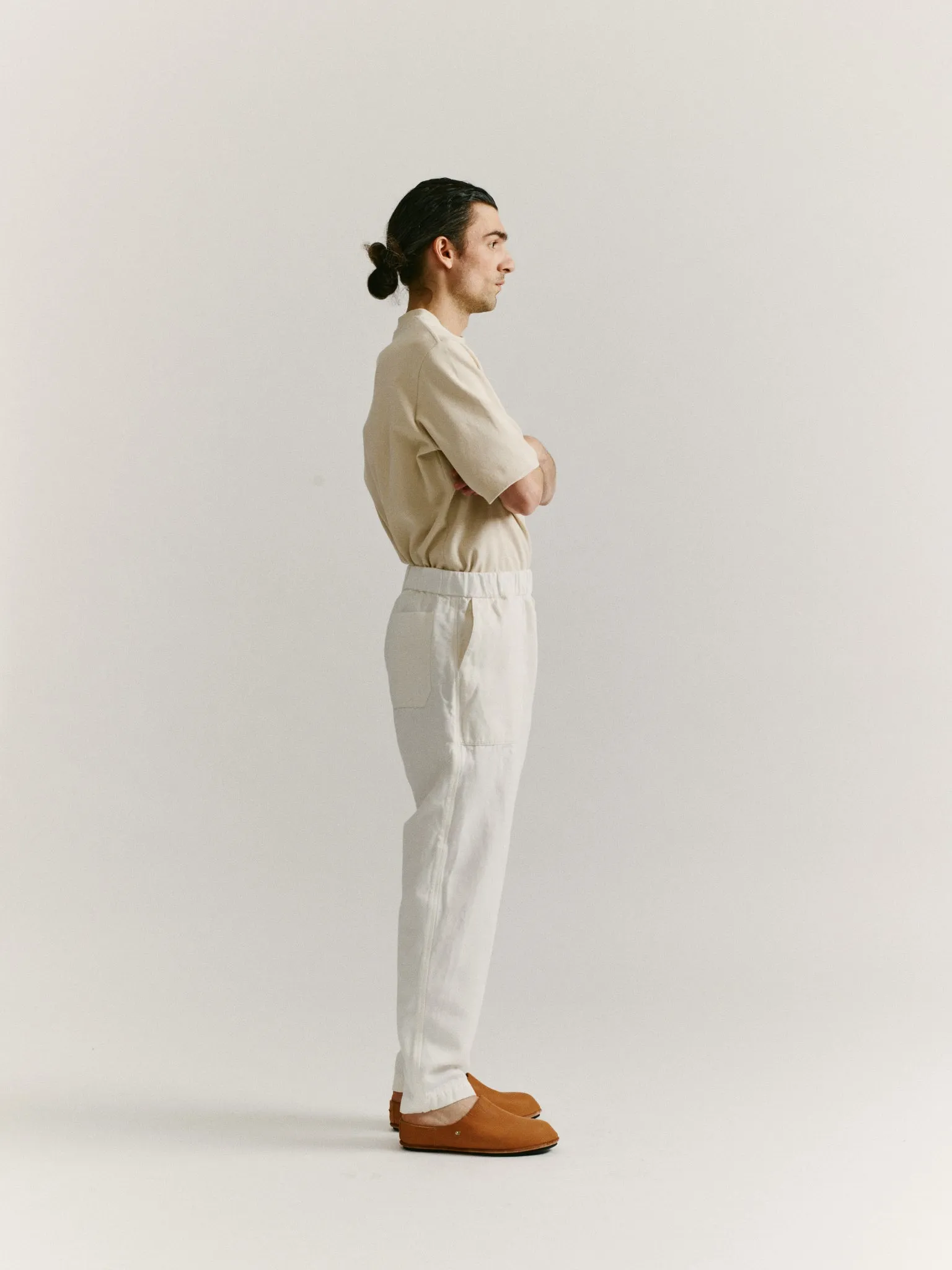 JOG AH MILITAIRE PANT - CLEANY - OFF WHITE sold by Casey Casey Womens product image thumbnail 2