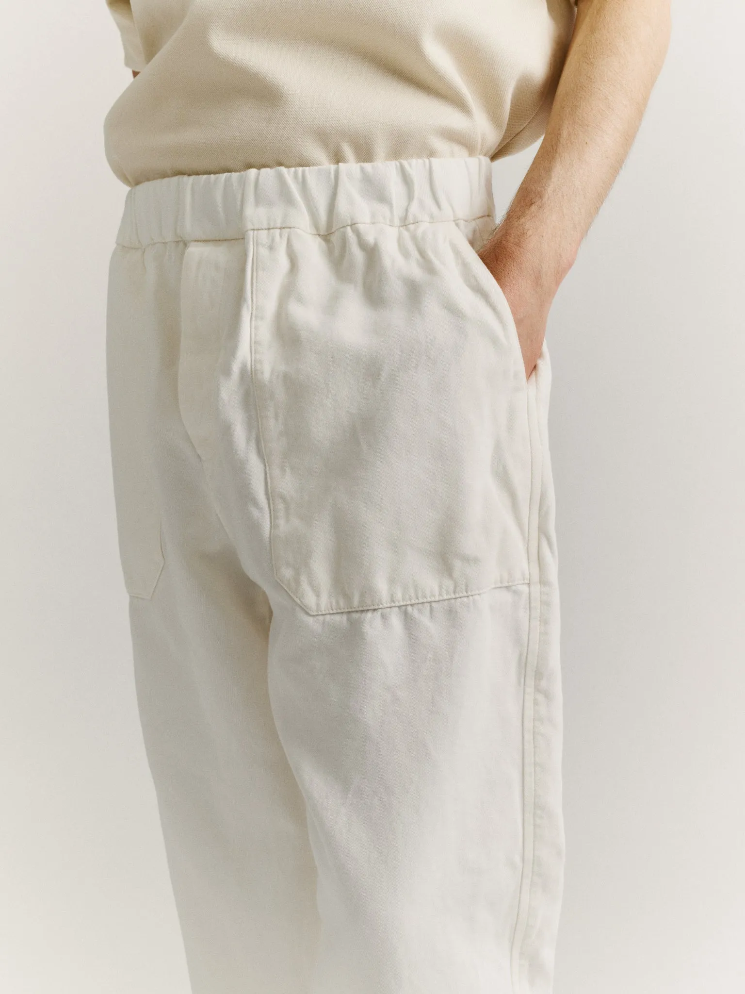 JOG AH MILITAIRE PANT - CLEANY - OFF WHITE sold by Casey Casey Womens product image thumbnail 4