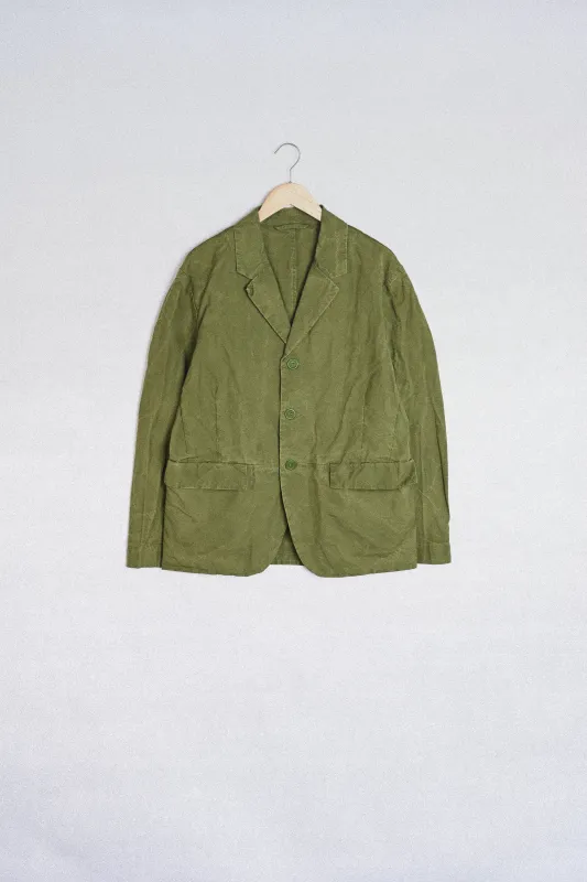 FLAG JACKET - COT 200 - GREEN sold by Casey Casey Womens