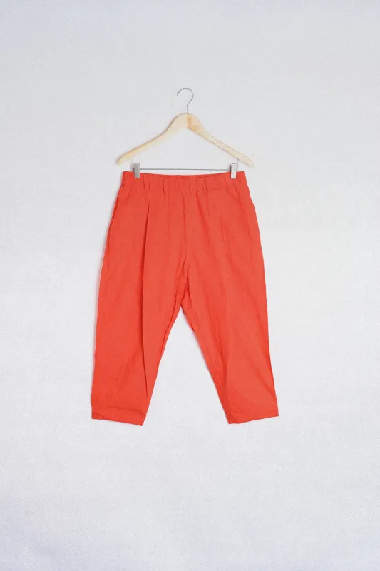 VERGER PANT - COT 140 - ORANGE sold by Casey Casey Womens