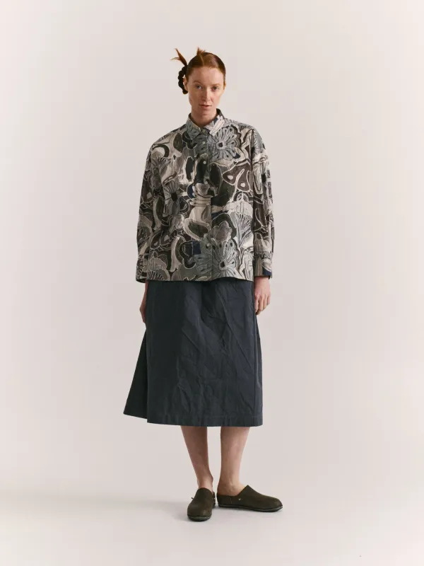 MANON SHIRT - PRINT - GREYS sold by Casey Casey Womens