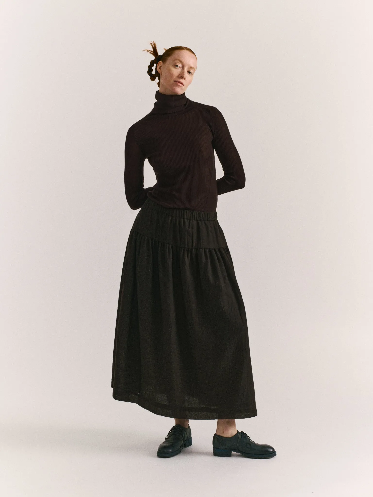 UPUP SKIRT - FOSCA - DARK BROWN sold by Casey Casey product image thumbnail 2