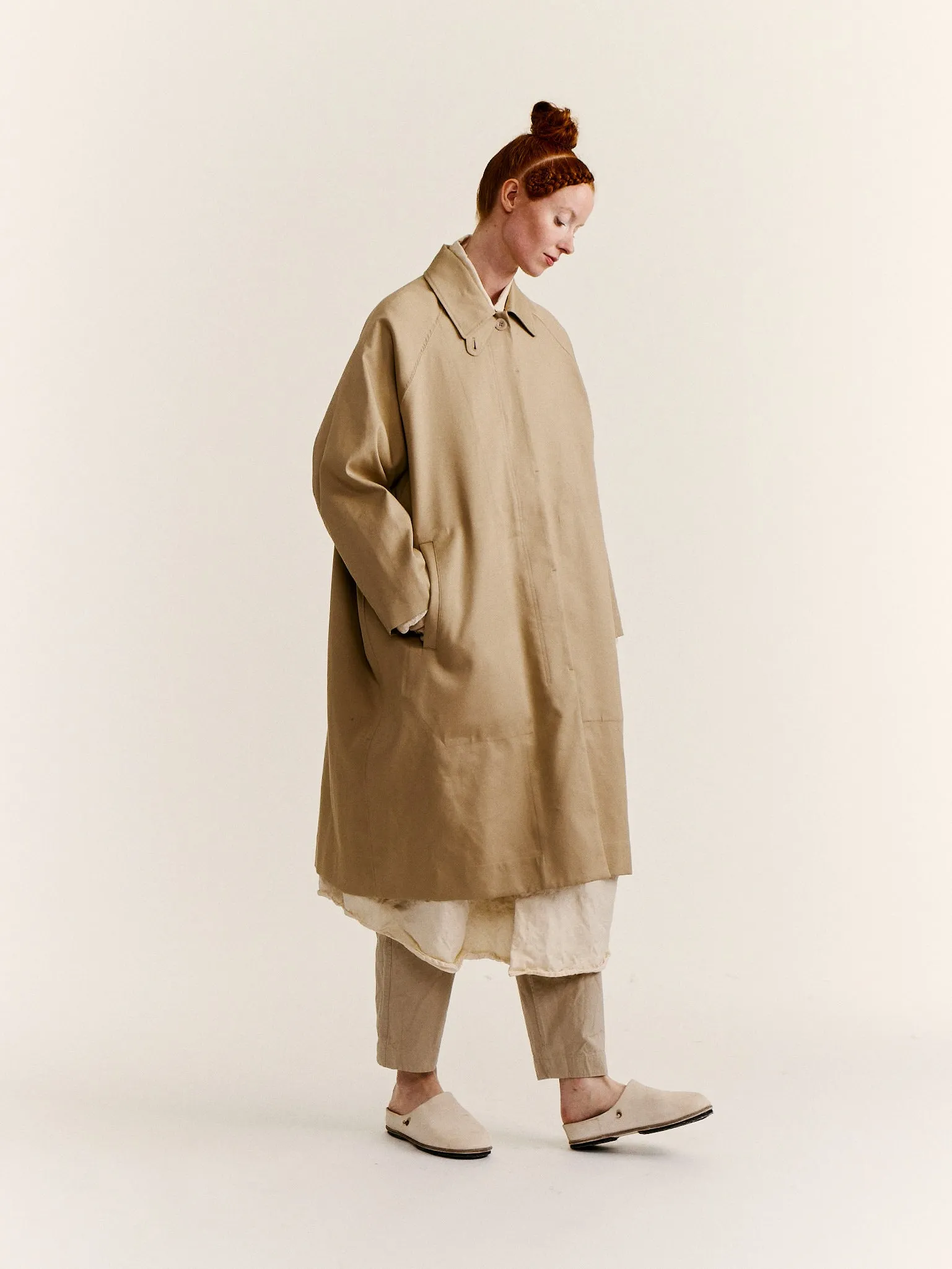 CARLYLE TRENCH - MAC - BEIGE sold by Casey Casey Womens