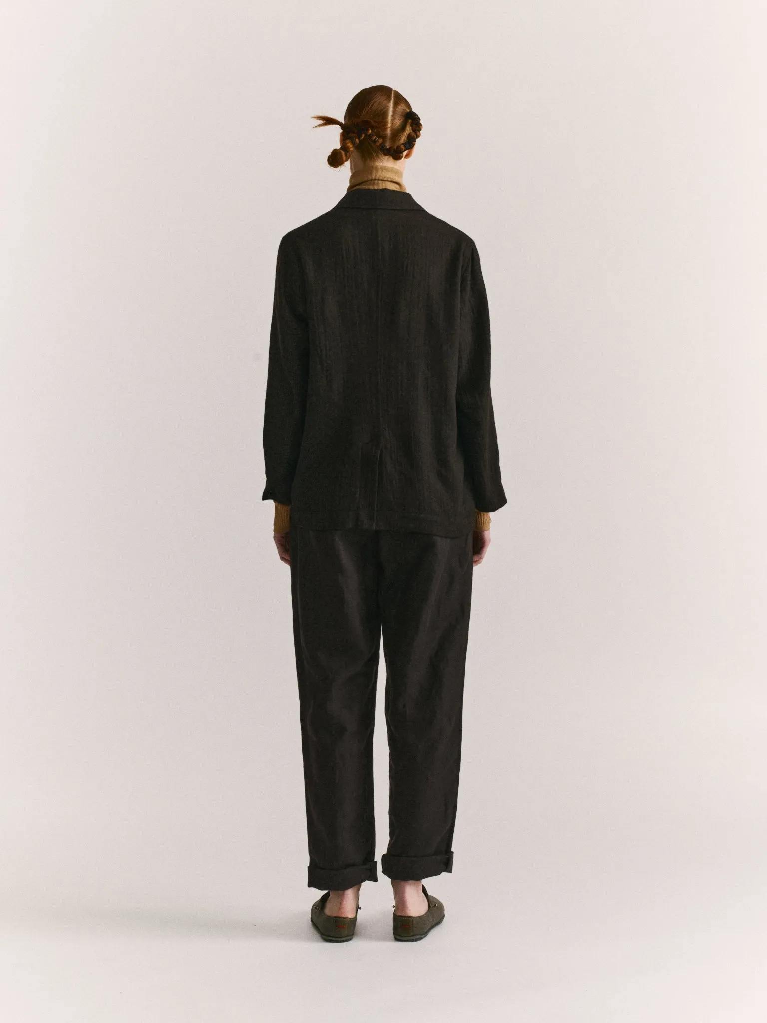 VAL JACKET - FOSCA - DARK BROWN sold by Casey Casey product image thumbnail 4