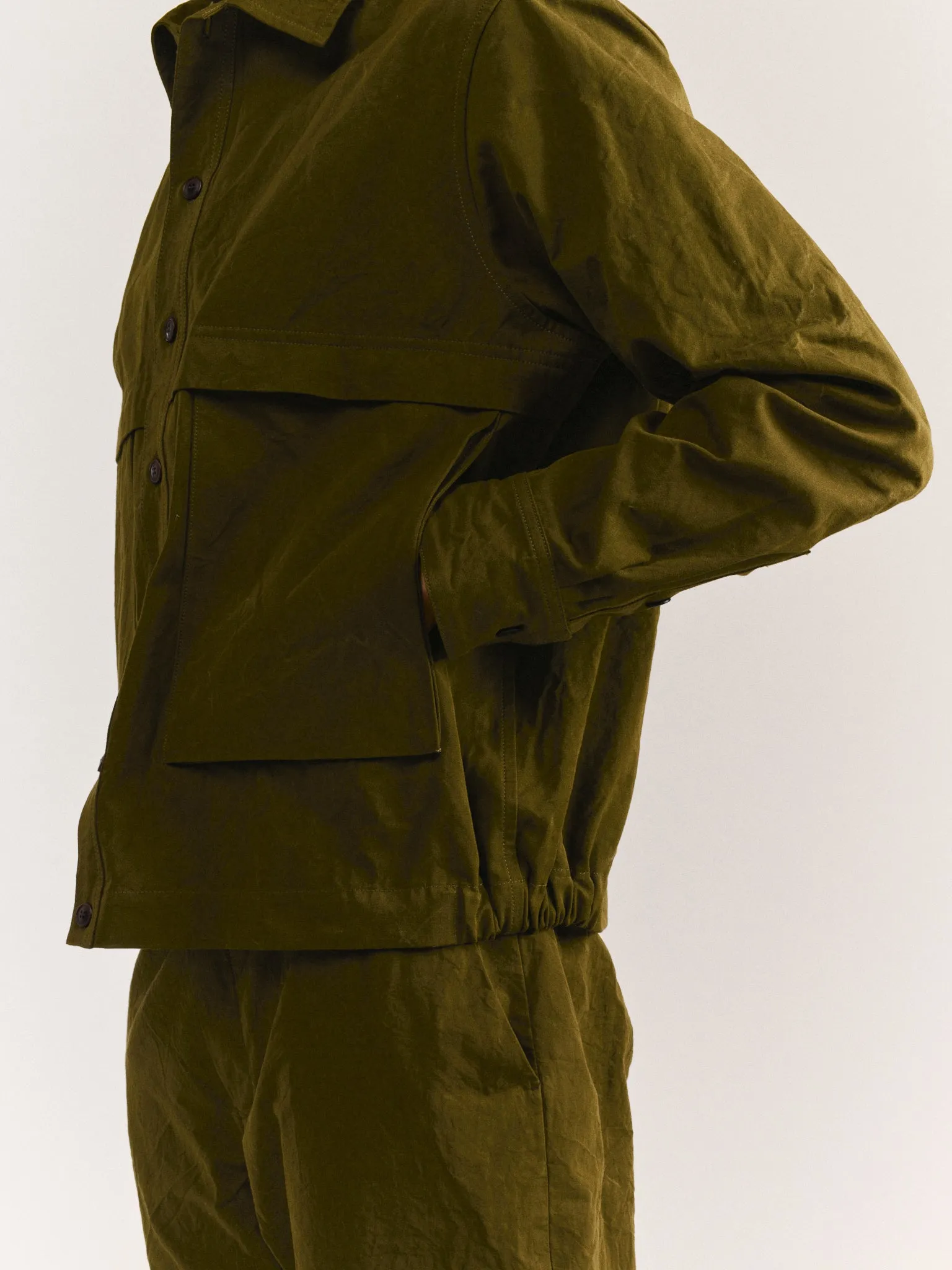 FABU SHIRT - DOUBLE COT - GREEN LAKE sold by Casey Casey product image thumbnail 5