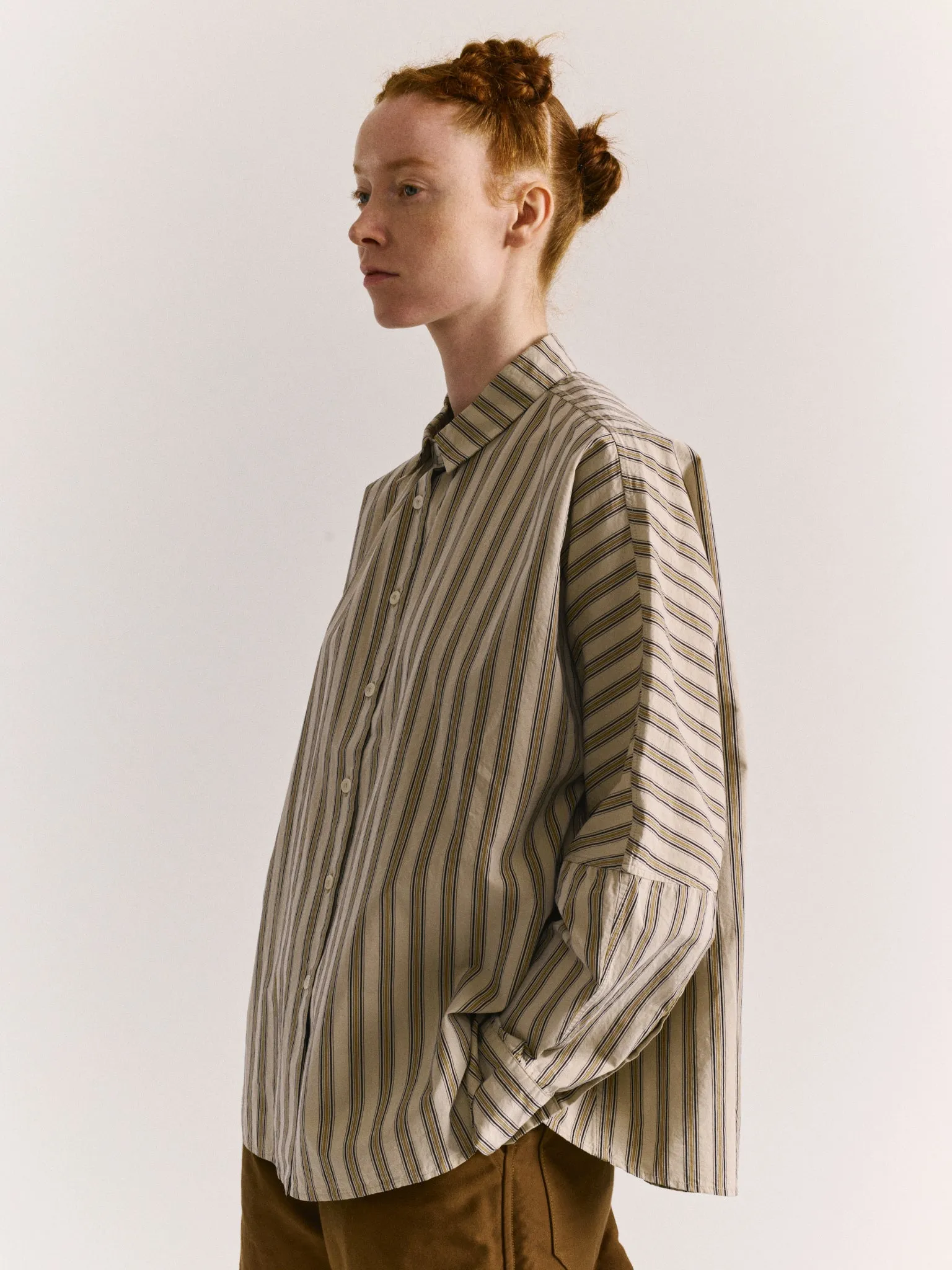 WAGA SHIRT - PAPER COT STRIPE - AS IS N°3 sold by Casey Casey product image thumbnail 5