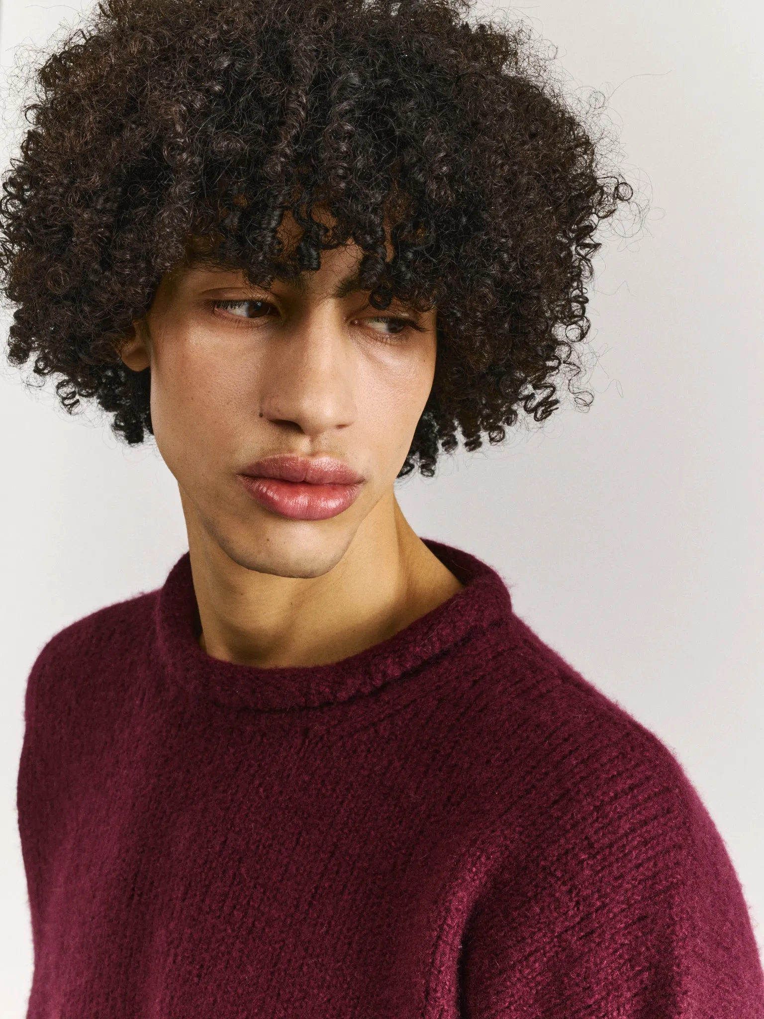 SOFTY JUMPER - WO CASH - PRUNE sold by Casey Casey Womens product image thumbnail 4