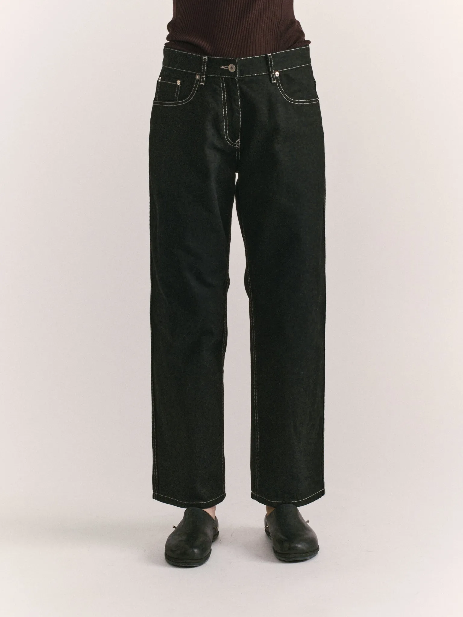 PAULO PANT - DENIM - BLACK sold by Casey Casey product image thumbnail 4