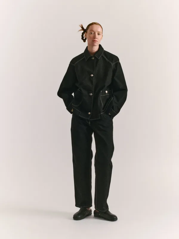 PAULO PANT - DENIM - BLACK made by Casey Casey