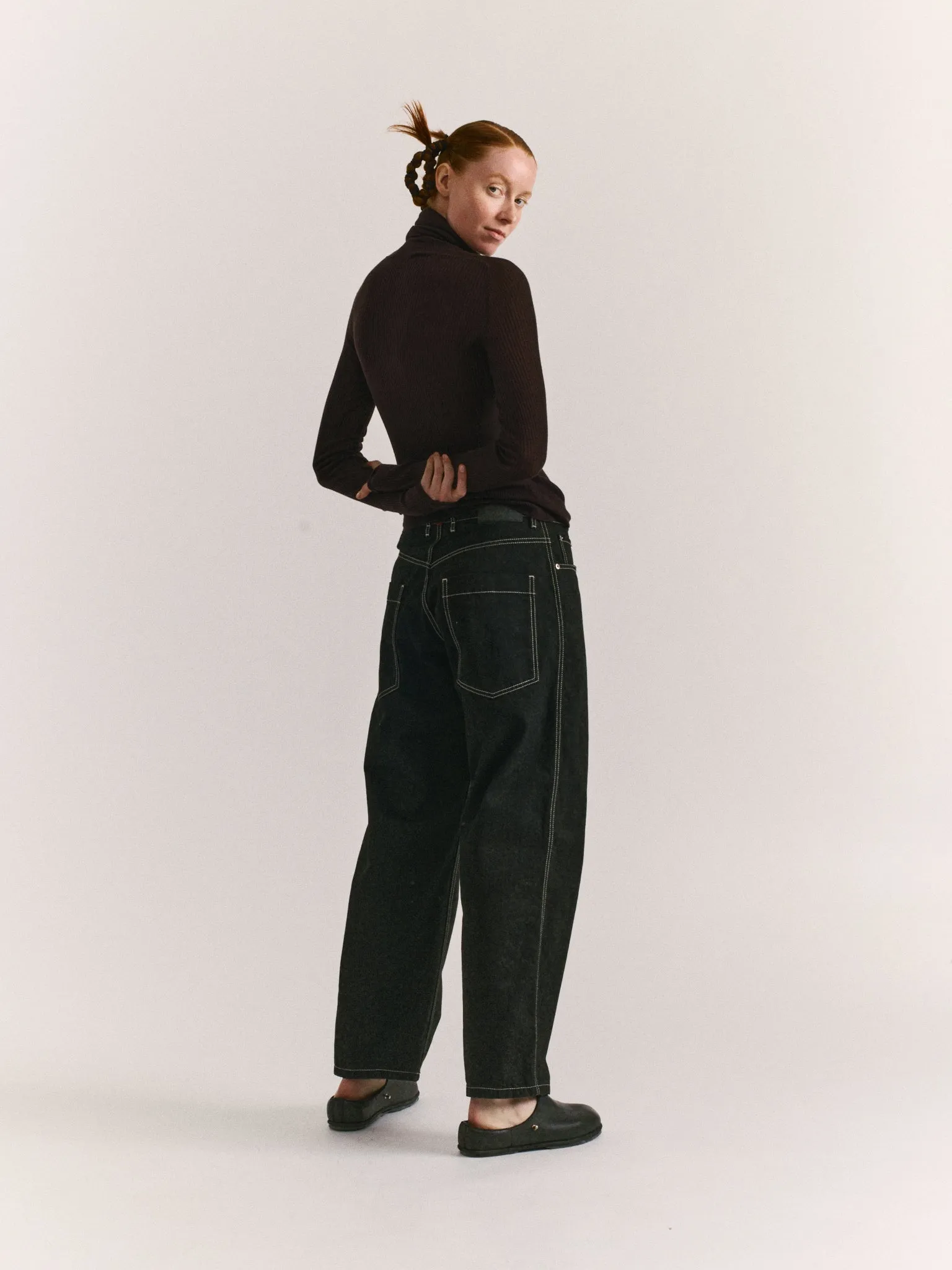 PAULO PANT - DENIM - BLACK sold by Casey Casey product image thumbnail 3