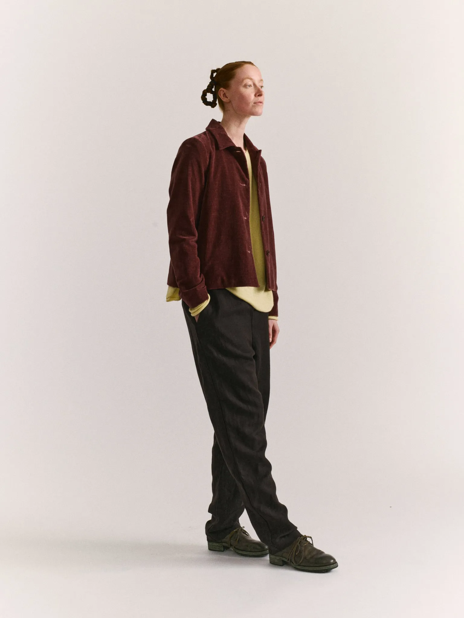 PWET JACKET - L VELVET - PRUNE sold by Casey Casey product image thumbnail 2