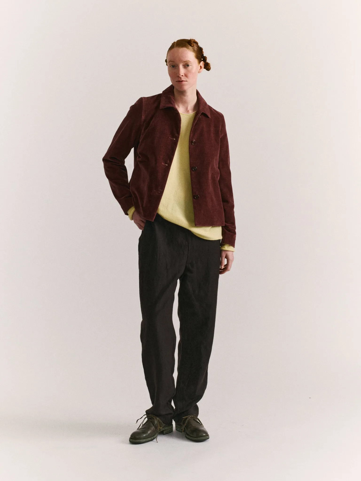 PWET JACKET - L VELVET - PRUNE sold by Casey Casey product image thumbnail 4