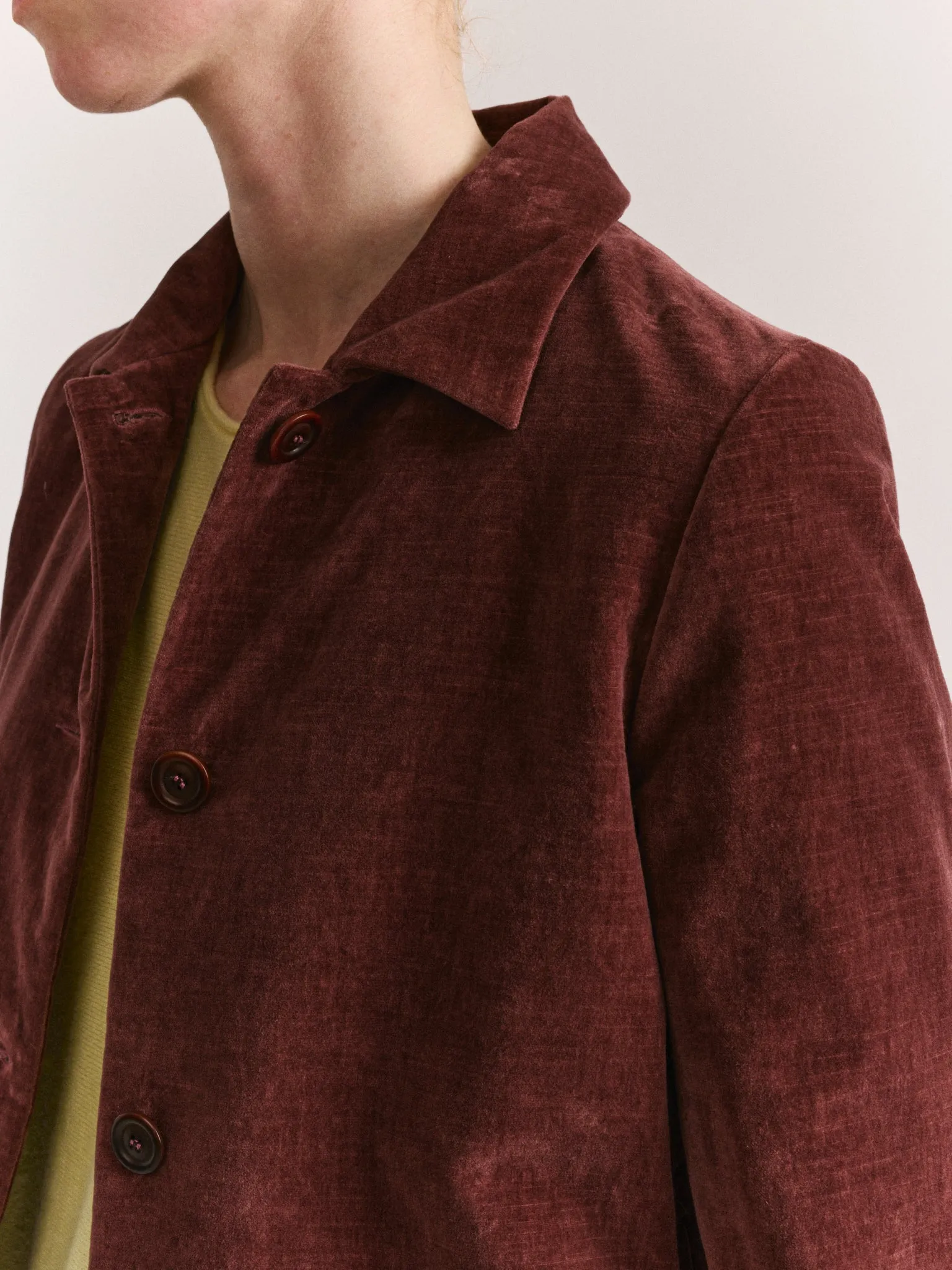 PWET JACKET - L VELVET - PRUNE sold by Casey Casey product image thumbnail 5