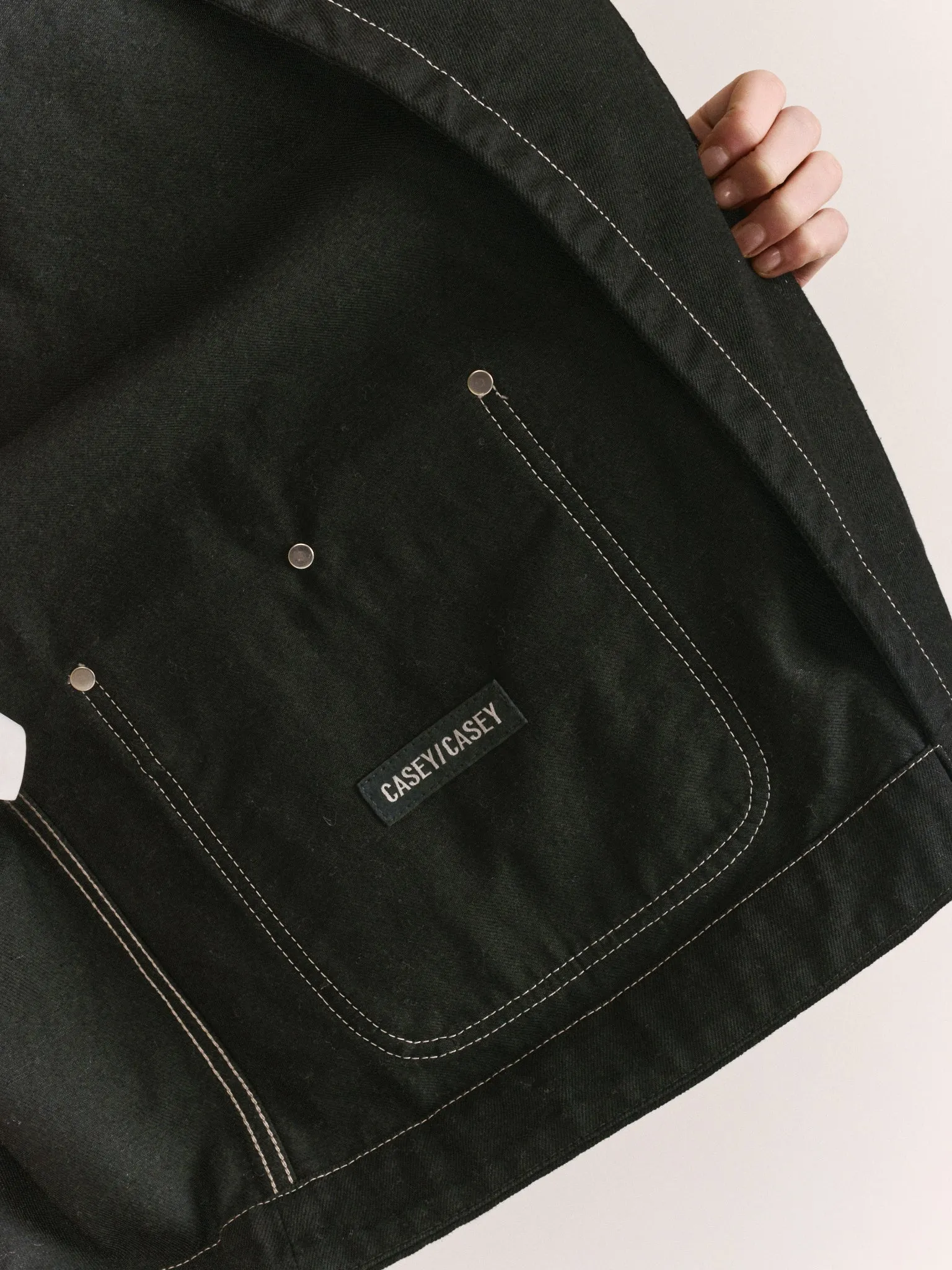 DRAYS TRAVAIL DENIM JACKET - DENIM - BLACK sold by Casey Casey product image thumbnail 5
