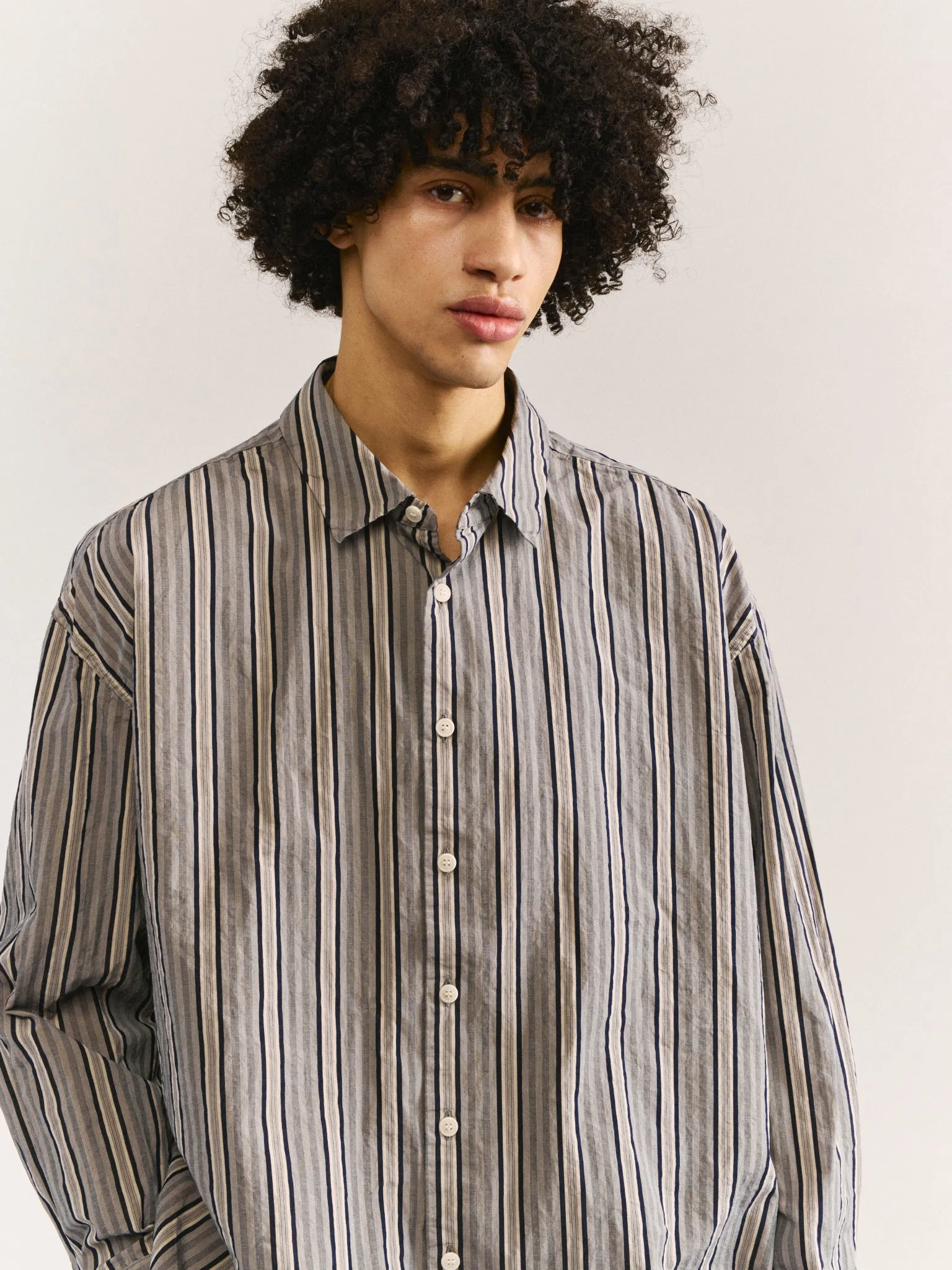 HAMNET SHIRT - PAPER COT STRIPE - AS IS N°1 sold by Casey Casey Womens product image thumbnail 5