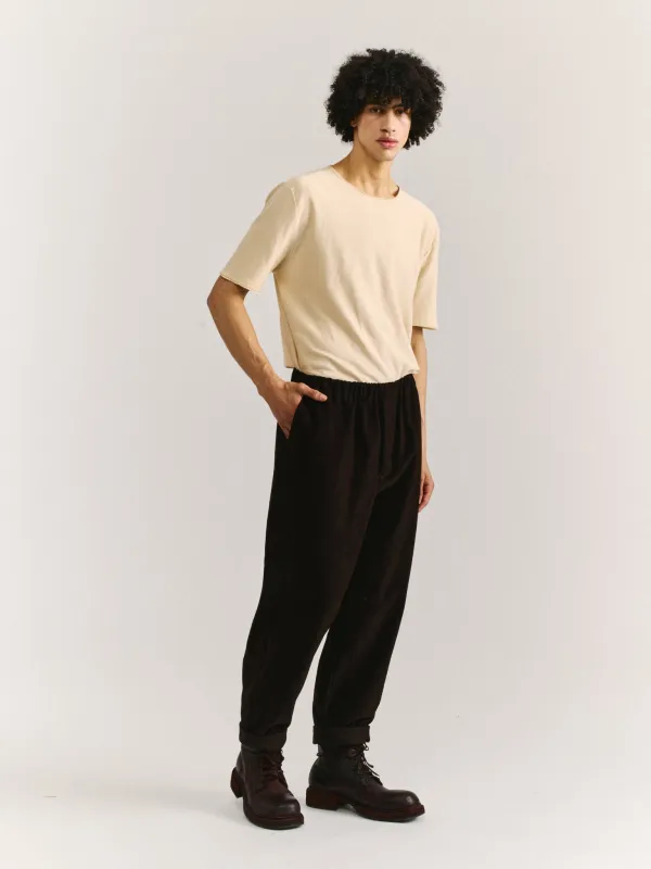 JOG AH PANT - SOFTY - CHOCOLATE sold by Casey Casey Womens