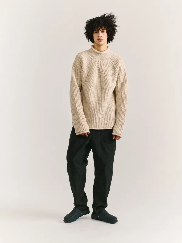 PANNOCCHIA JUMPER - WOOLY 2 - LIGHT GREY sold by Casey Casey Womens