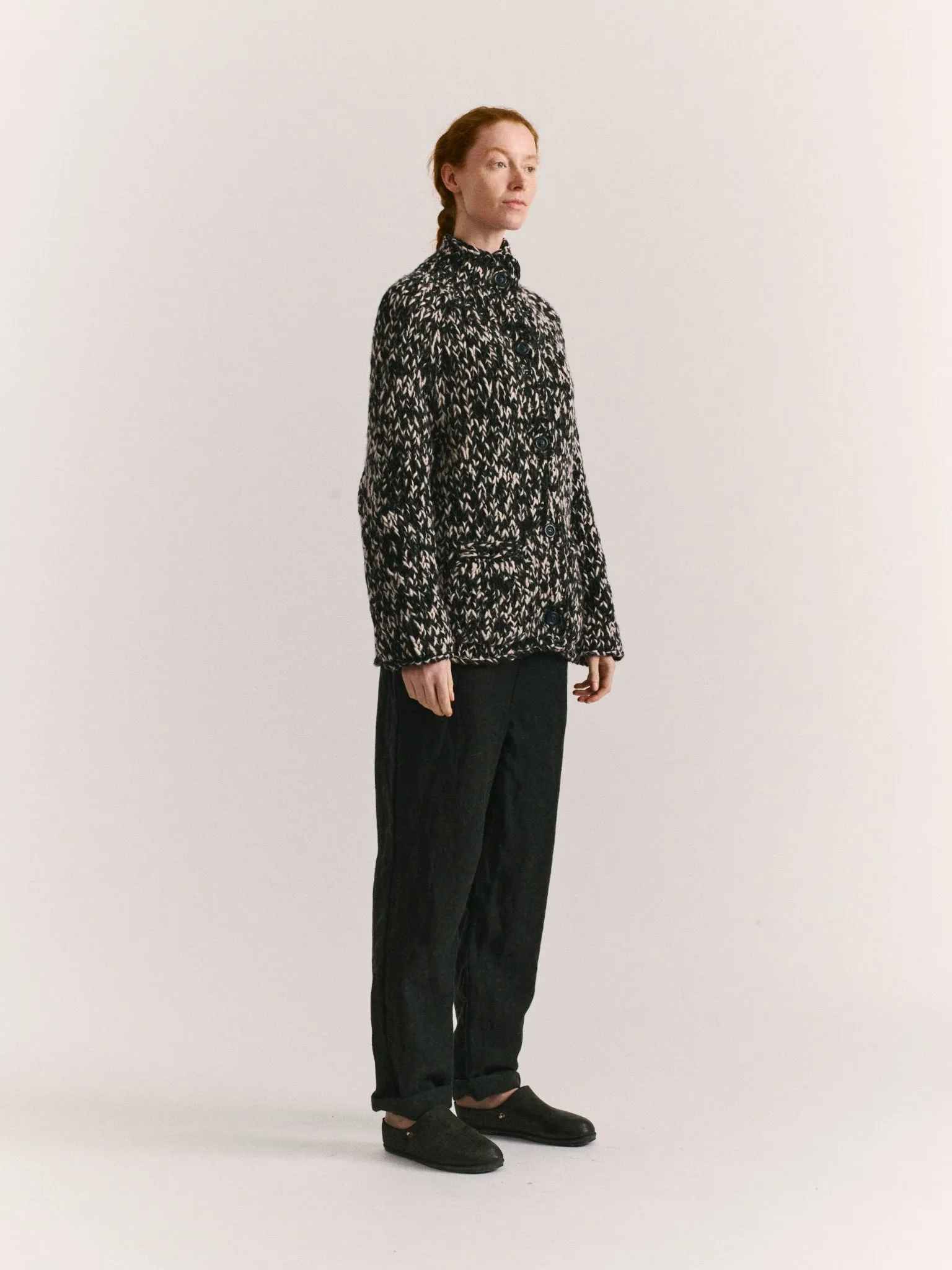 CARDIGAN - WOALP - BLACK sold by Casey Casey product image thumbnail 2