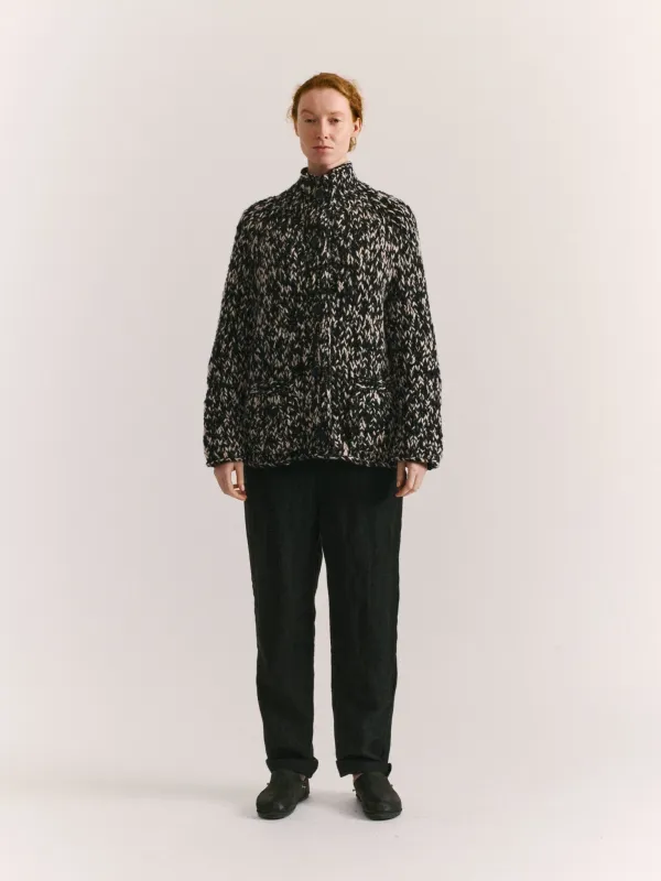 CARDIGAN - WOALP - BLACK sold by Casey Casey Womens