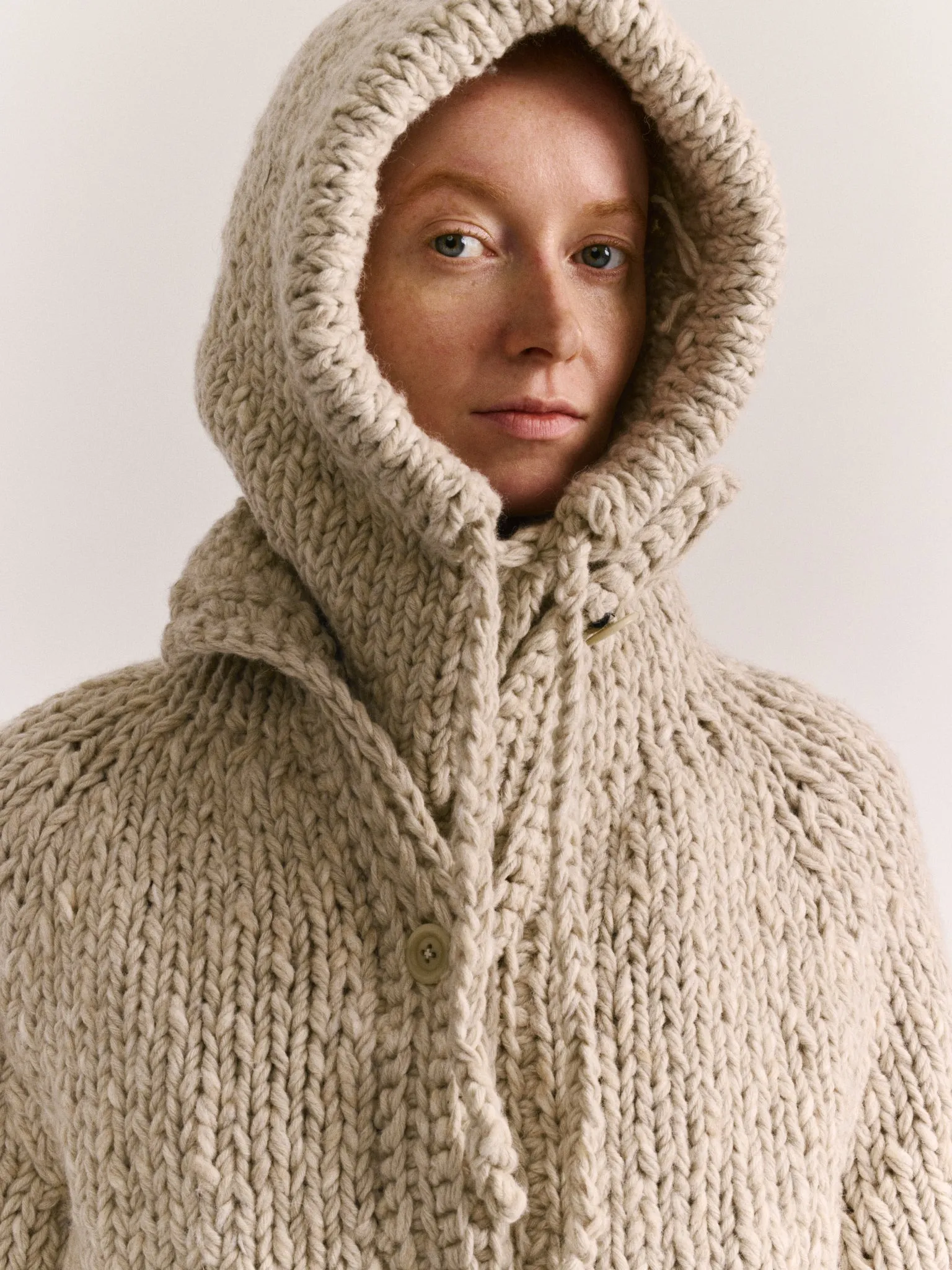 HOOD - WOALP - ECRU sold by Casey Casey