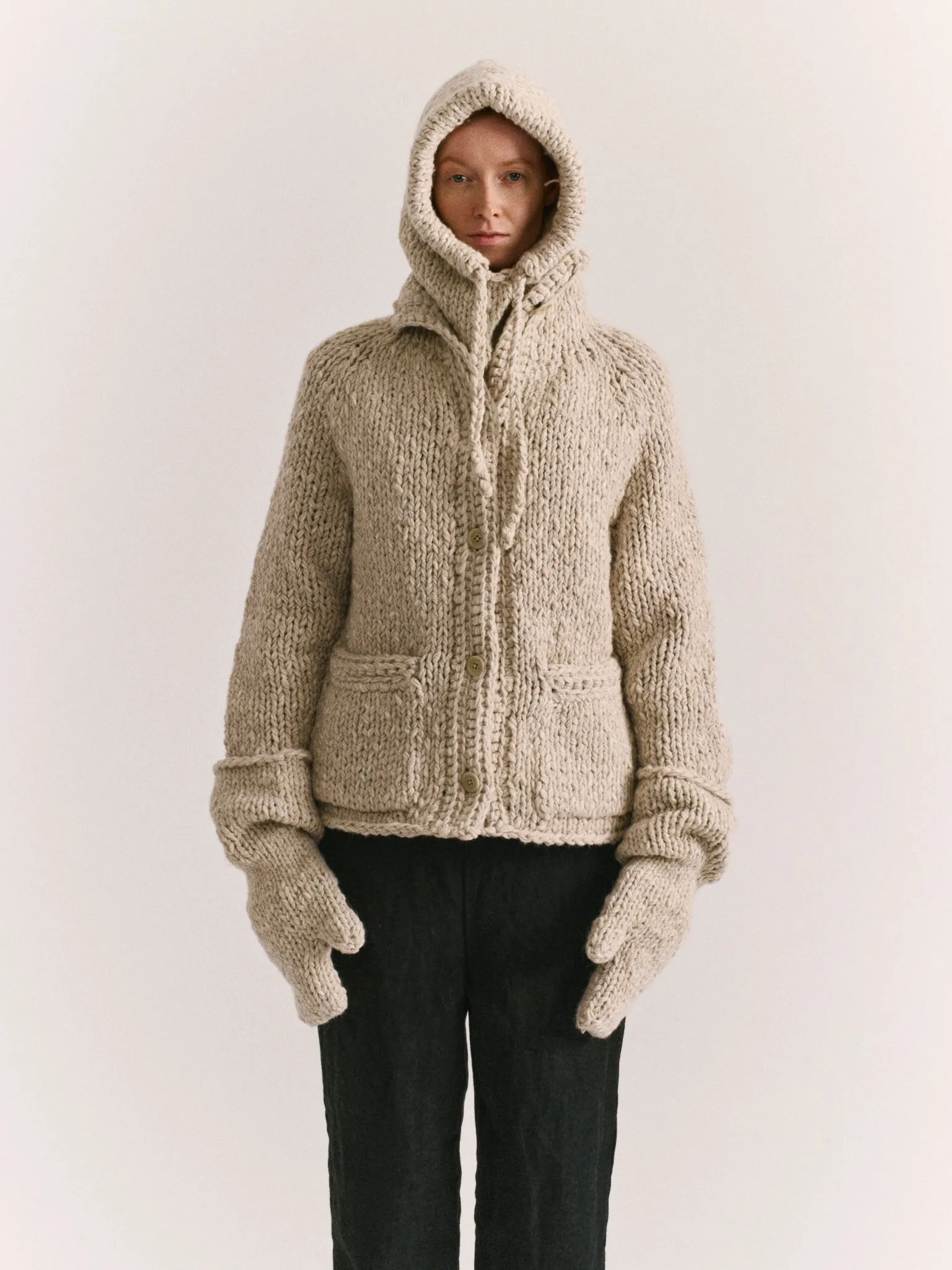 HOOD - WOALP - ECRU sold by Casey Casey product image thumbnail 4