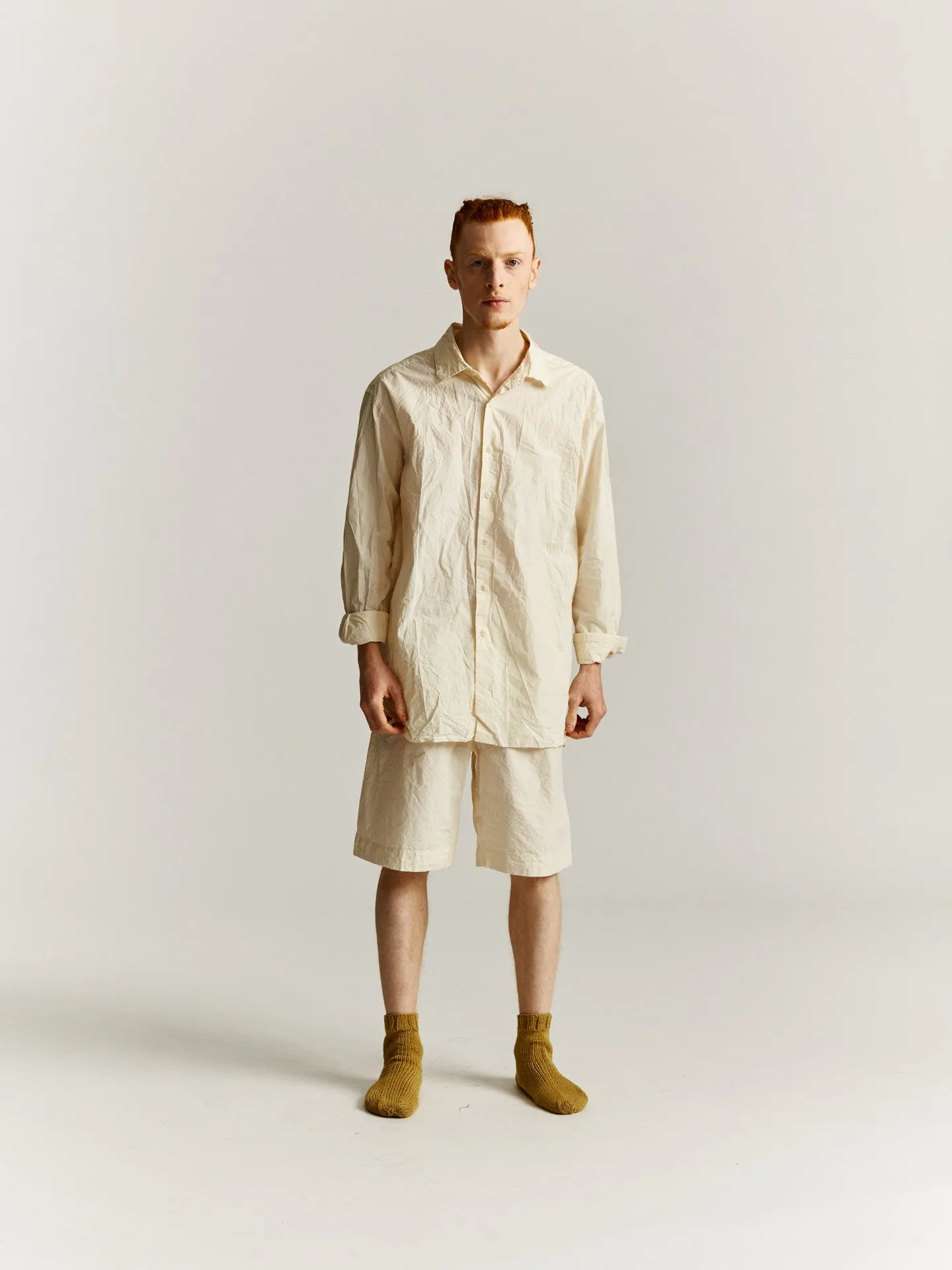 APPOLO SHORT - H COT - NATURAL sold by Casey Casey product image thumbnail 2