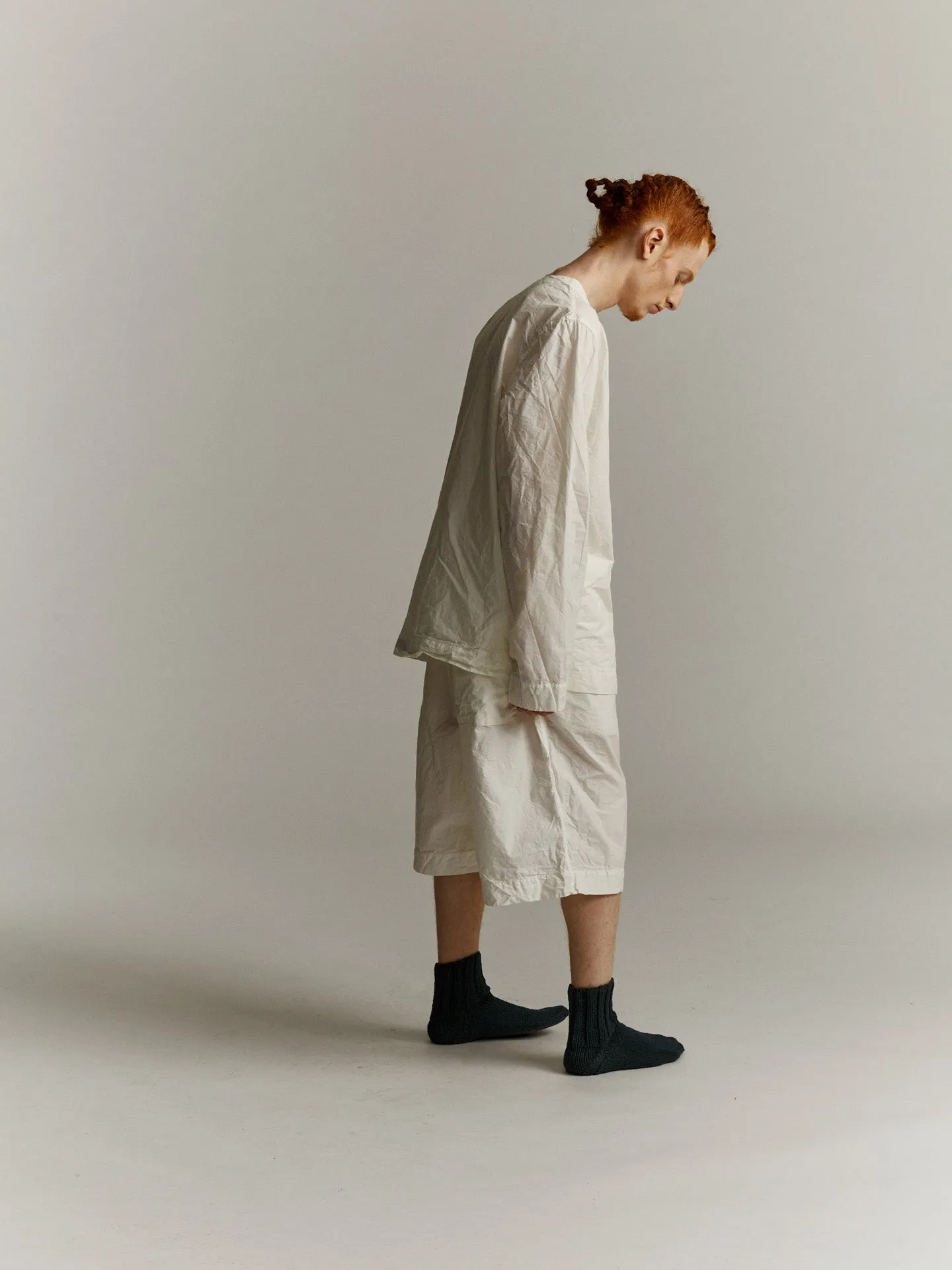 PYJAMA BAS 2 - PAPER - WHITE sold by Casey Casey