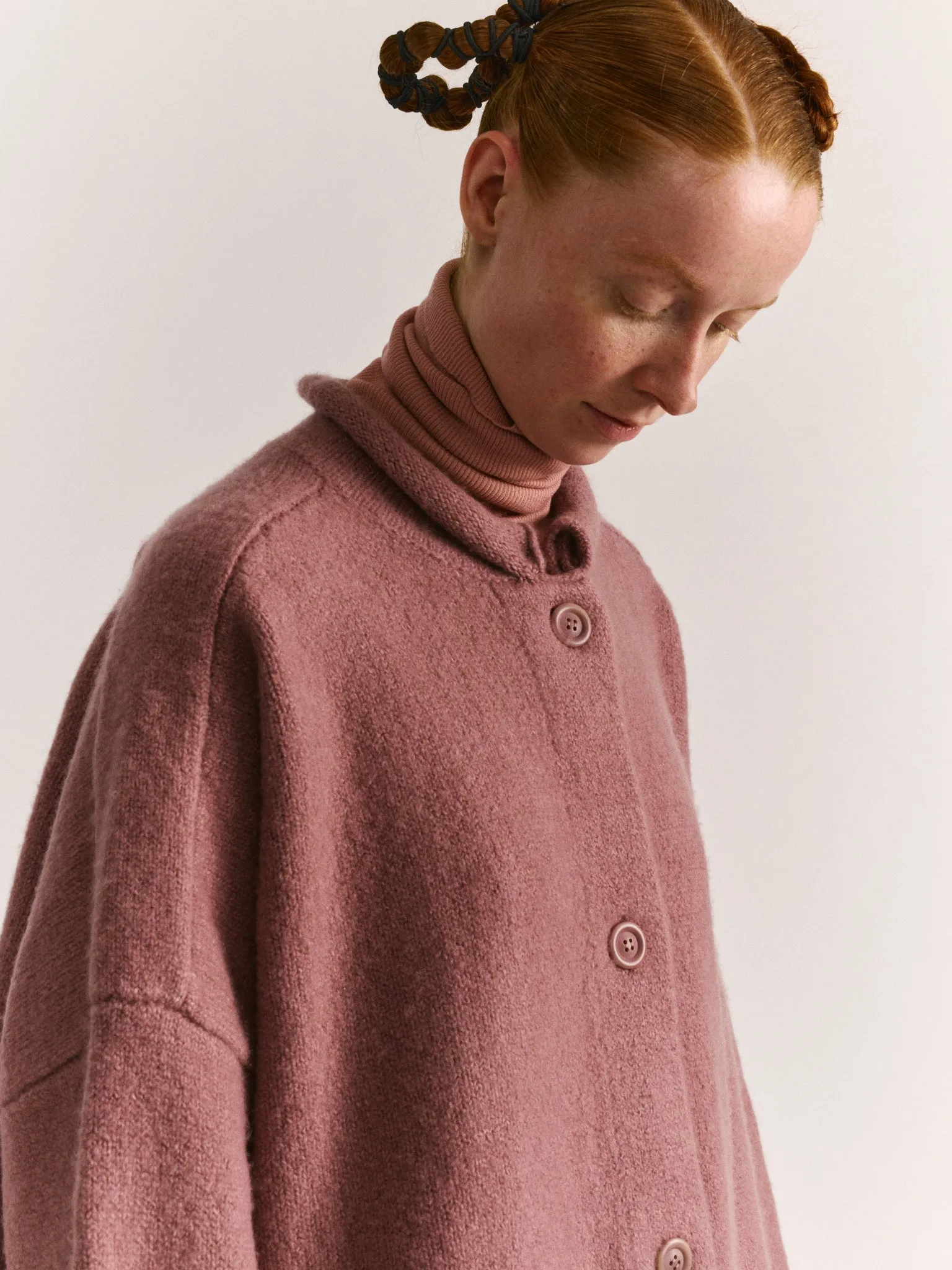 SOFTY COAT - WO CASH - PINK sold by Casey Casey product image thumbnail 5