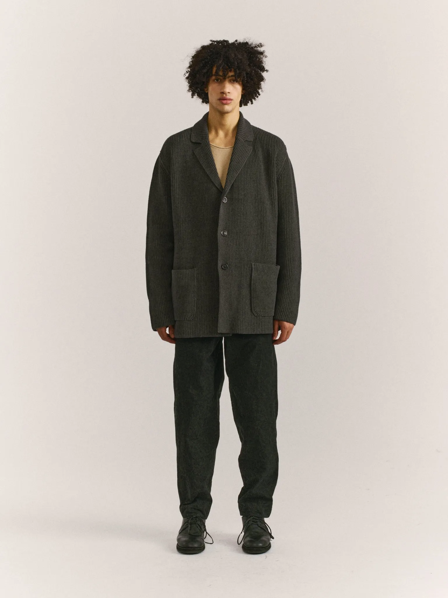 PANNOCCHIA JACKET - CREPE COT - STORM sold by Casey Casey product image thumbnail 2