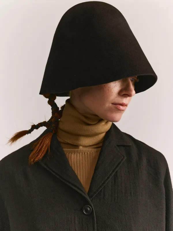 FELT HAT - BROWN sold by Casey Casey Womens
