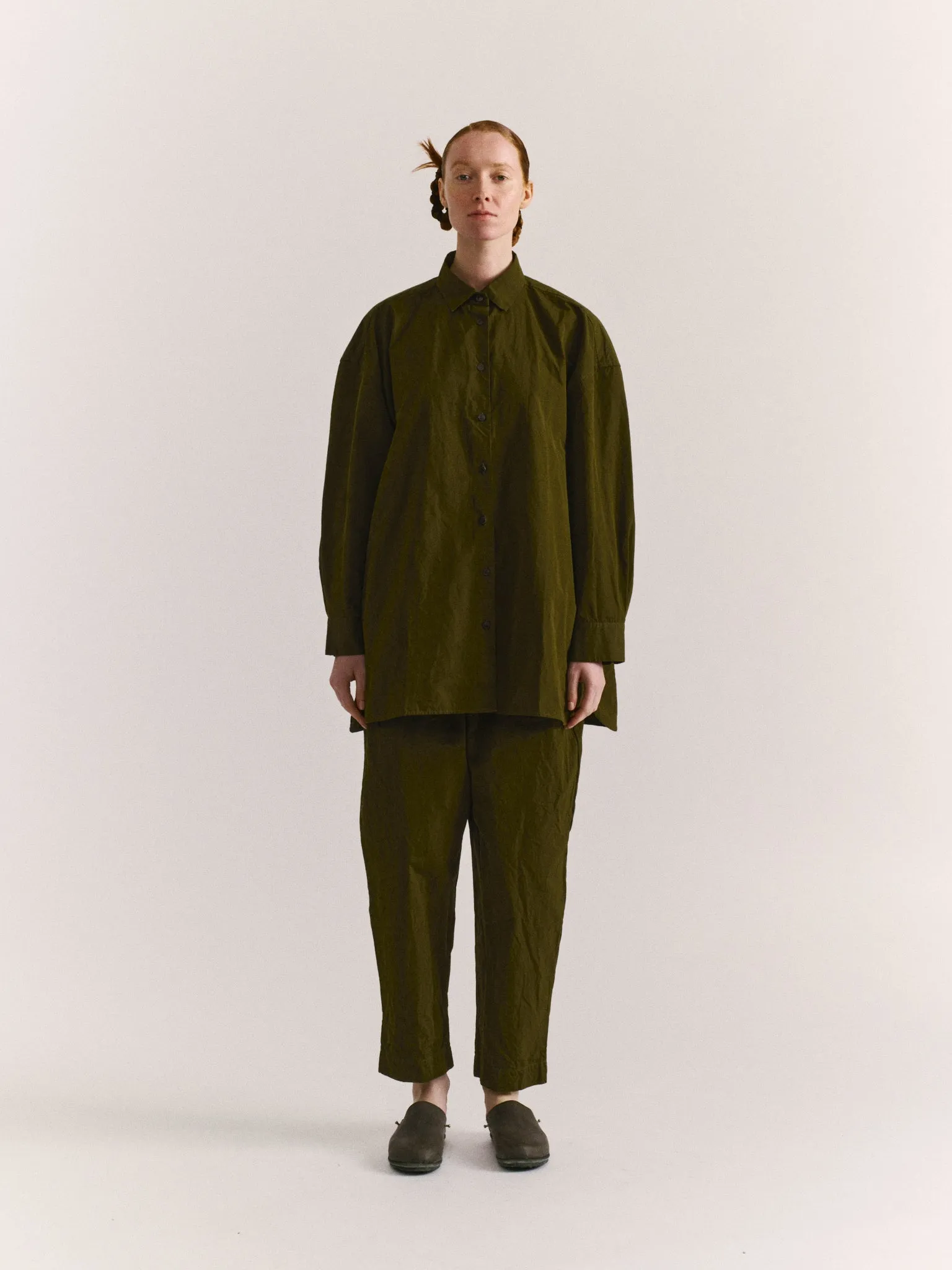 HAMNET SHIRT - PAPER COT - GREEN LAKE sold by Casey Casey Womens product image thumbnail 2