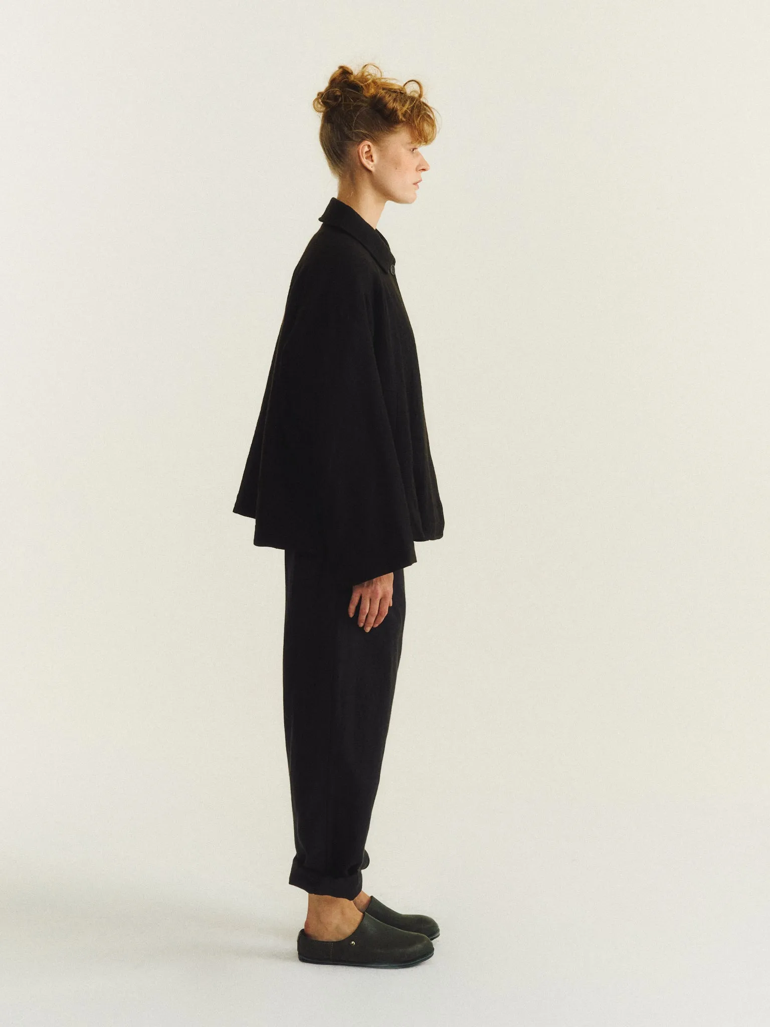 DRAYS TRAVAIL JACKET - FOSCA - DARK BROWN sold by Casey Casey Womens product image thumbnail 4