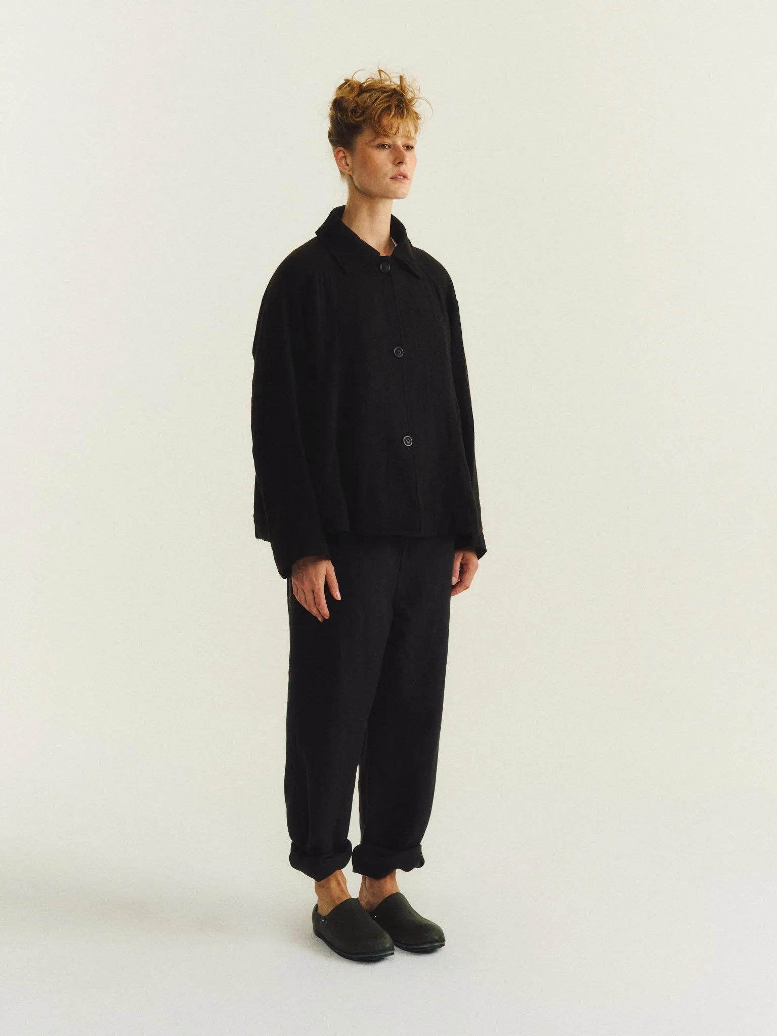 DRAYS TRAVAIL JACKET - FOSCA - DARK BROWN sold by Casey Casey Womens product image thumbnail 3