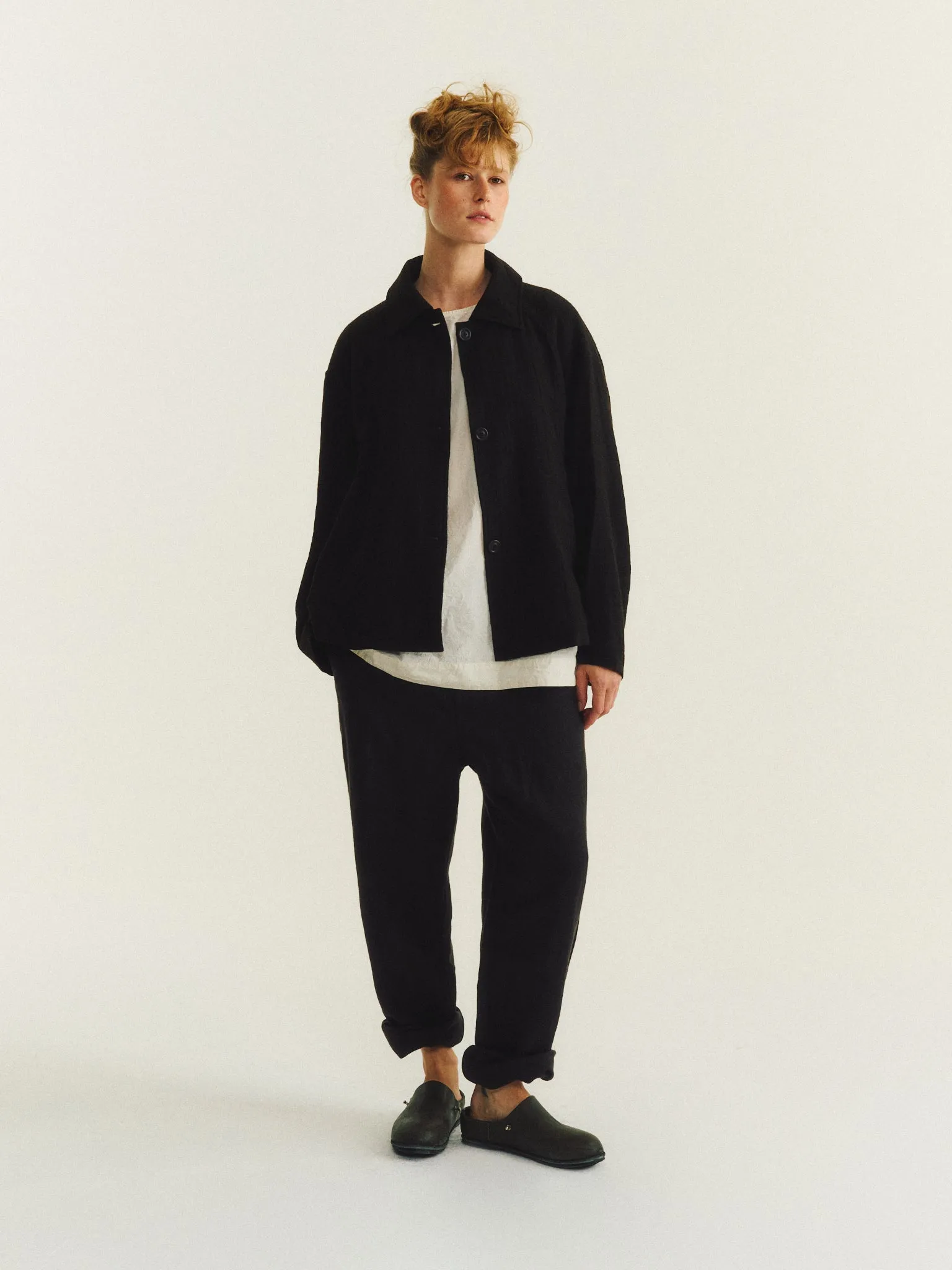 DRAYS TRAVAIL JACKET - FOSCA - DARK BROWN sold by Casey Casey Womens