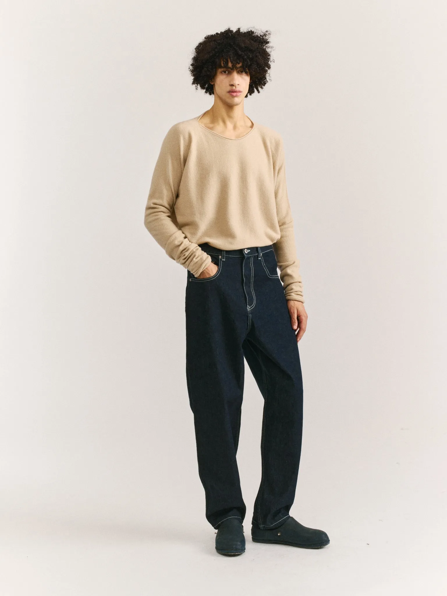 LEO DENIM PANT - DENIM M - INDIGO sold by Casey Casey