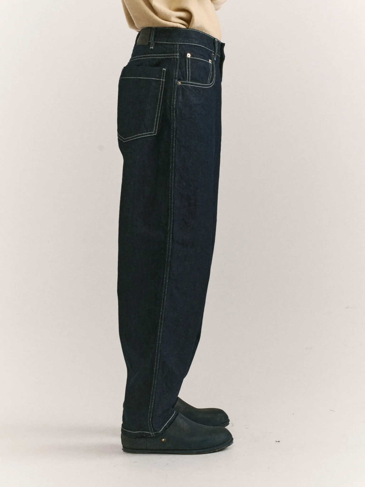 LEO DENIM PANT - DENIM M - INDIGO sold by Casey Casey product image thumbnail 3