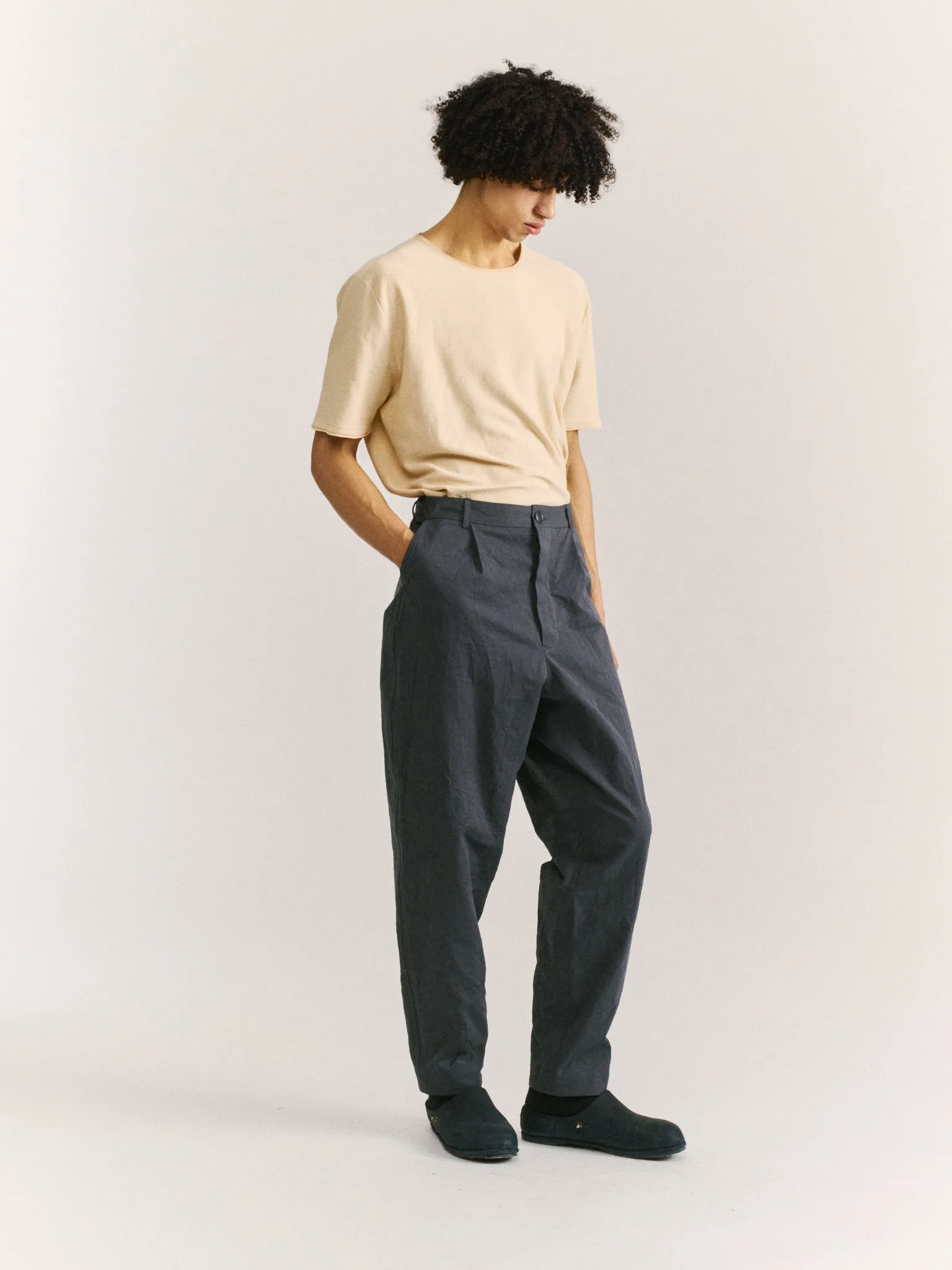 MILI HIROSHI PANT - DOUBLE COT - BLU SKULL sold by Casey Casey Womens product image thumbnail 2