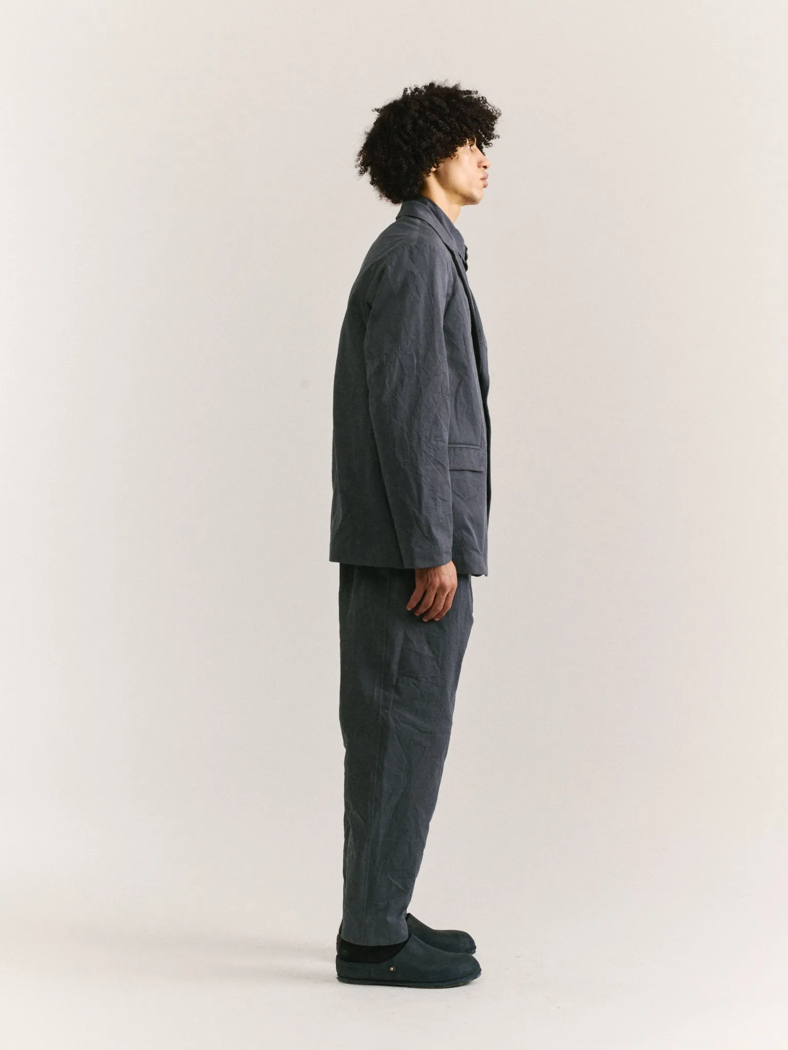 Y JACKET - DOUBLE COT - BLU SKULL sold by Casey Casey Womens product image thumbnail 2