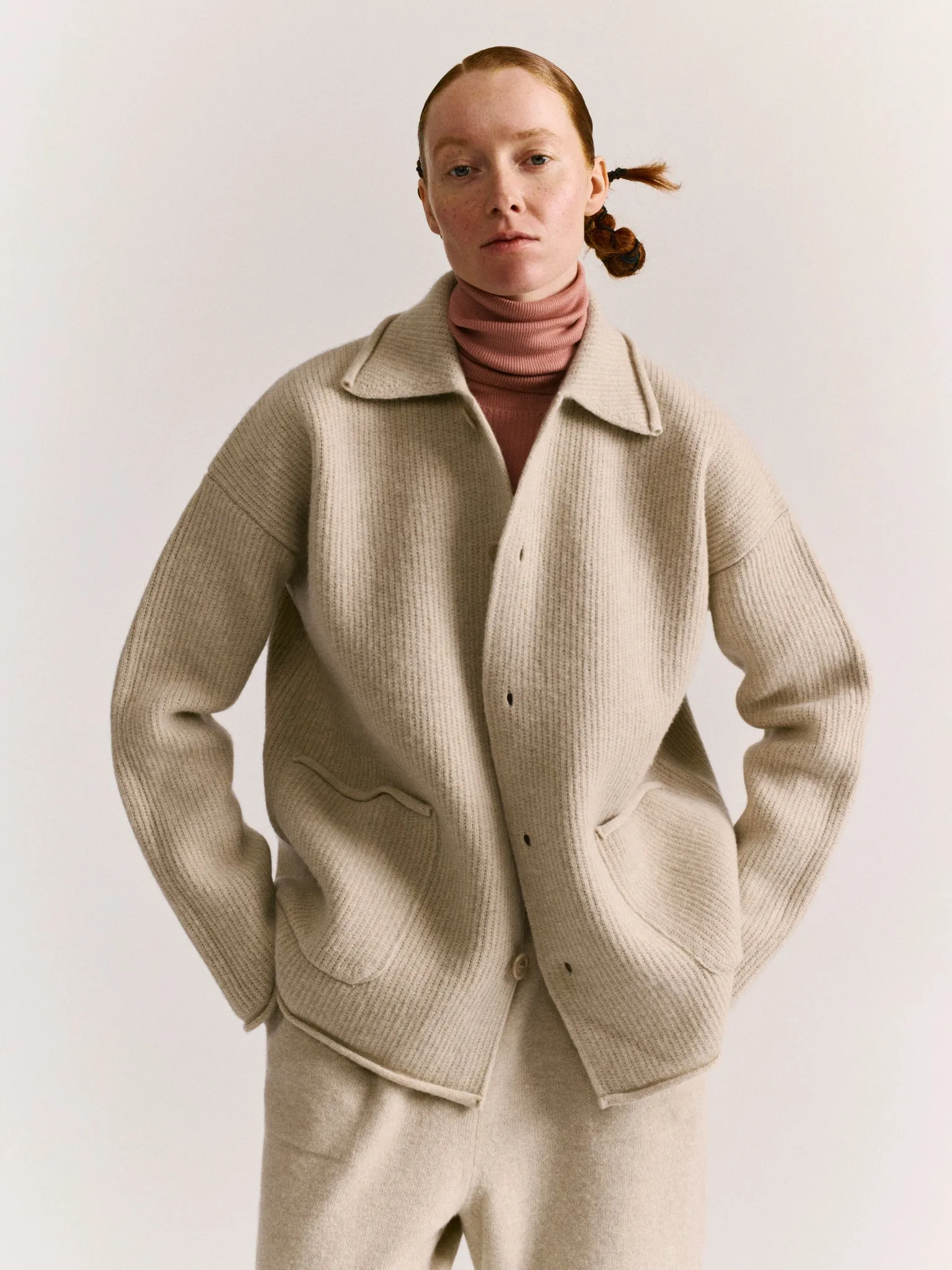 ROVE JACKET - WOOLY 1 - LIGHT GREY sold by Casey Casey product image thumbnail 4