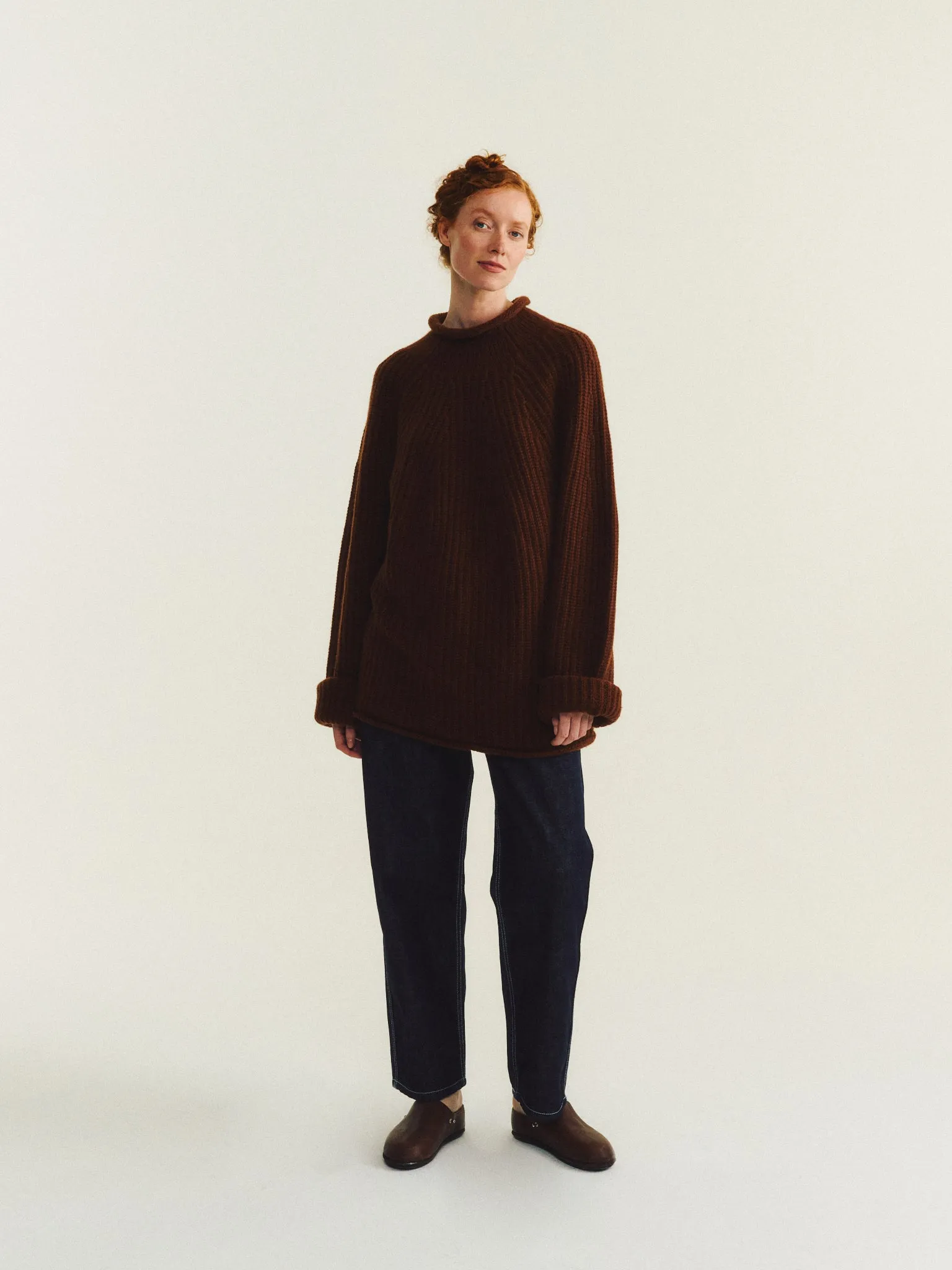 PANNOCCHIA JUMPER - WOOLY 2 - TAN sold by Casey Casey product image thumbnail 3