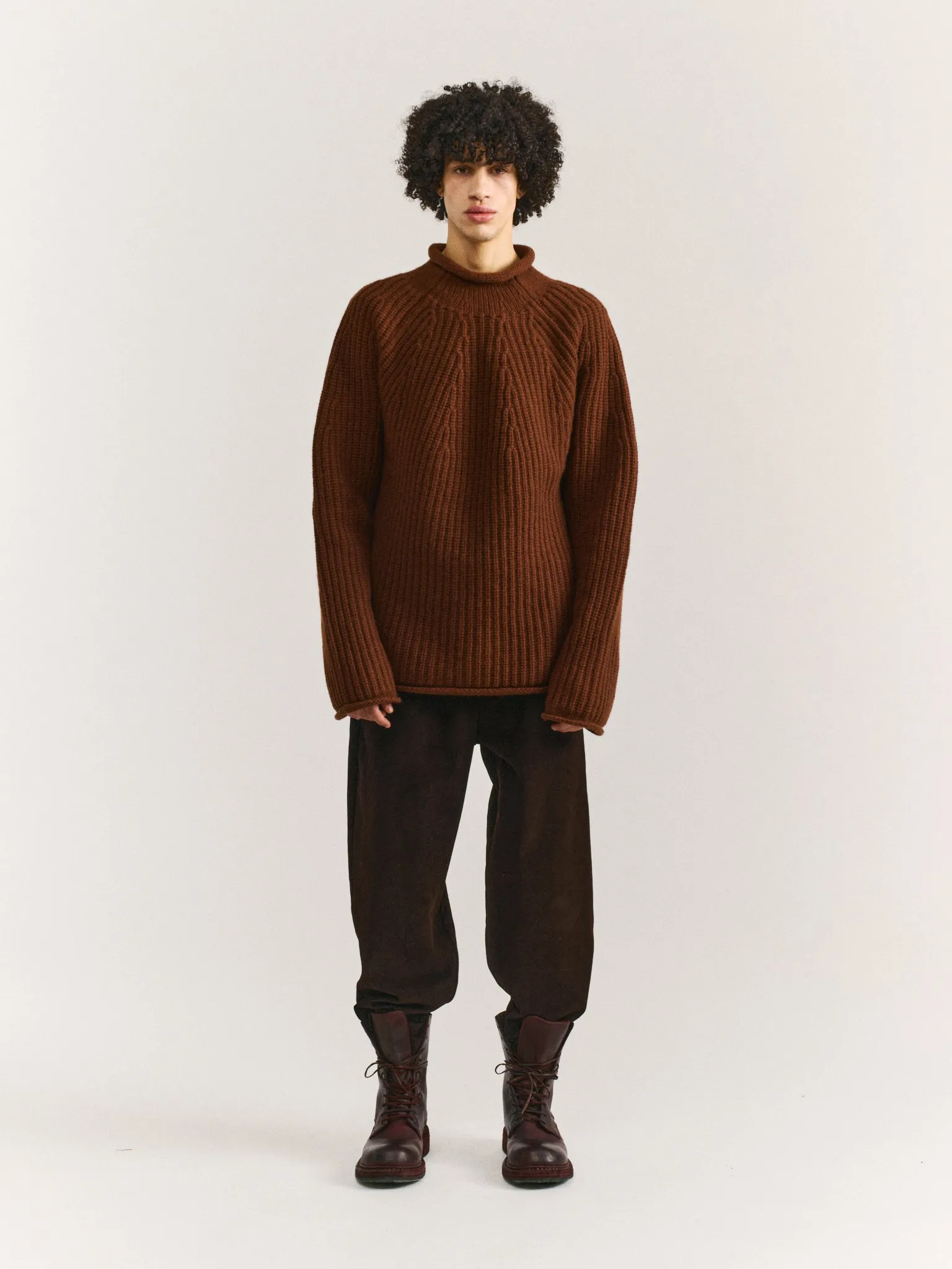 PANNOCCHIA JUMPER - WOOLY 2 - TAN sold by Casey Casey product image thumbnail 2