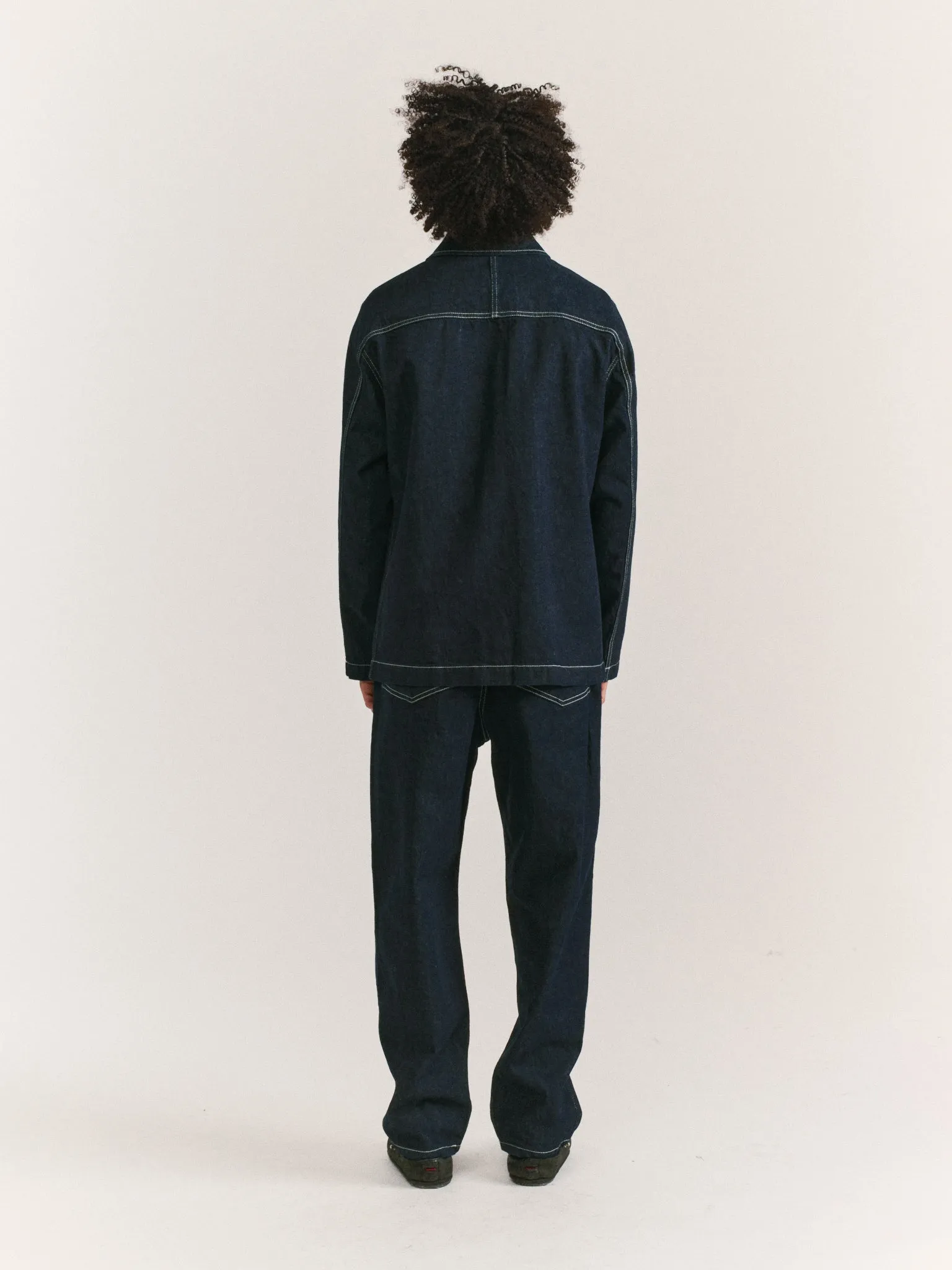 CAMILLE JACKET - DENIM M - INDIGO sold by Casey Casey product image thumbnail 3