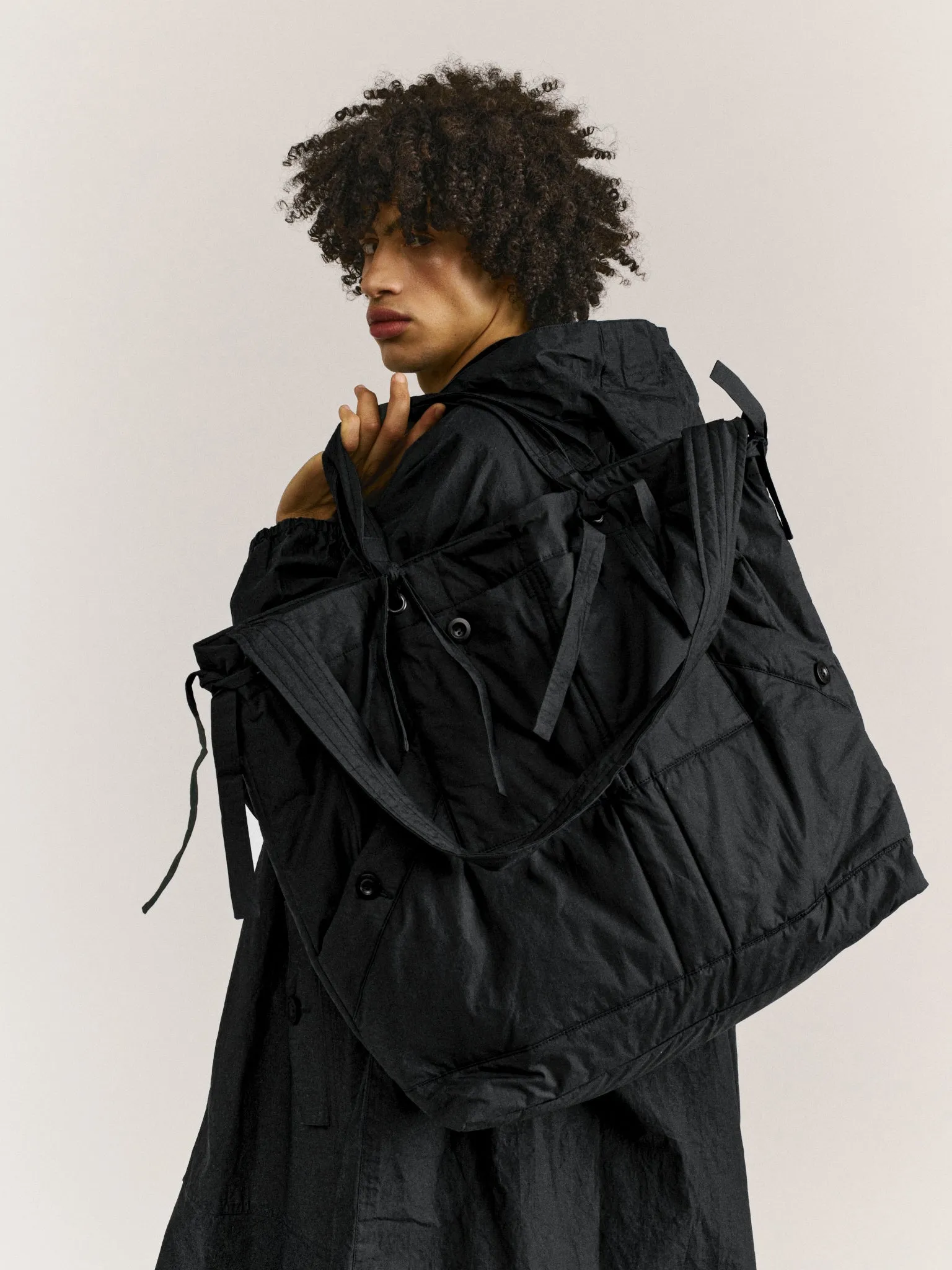 MILI CARGO TOTE BAG - PIGMENT WAX - RYE sold by Casey Casey product image thumbnail 2